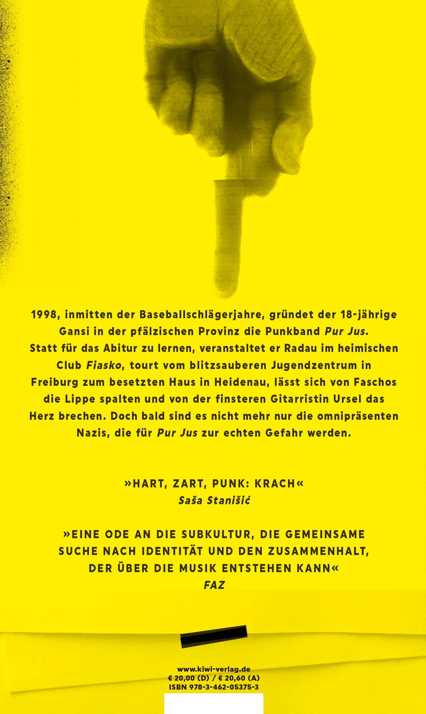 Rückseitencover Krach