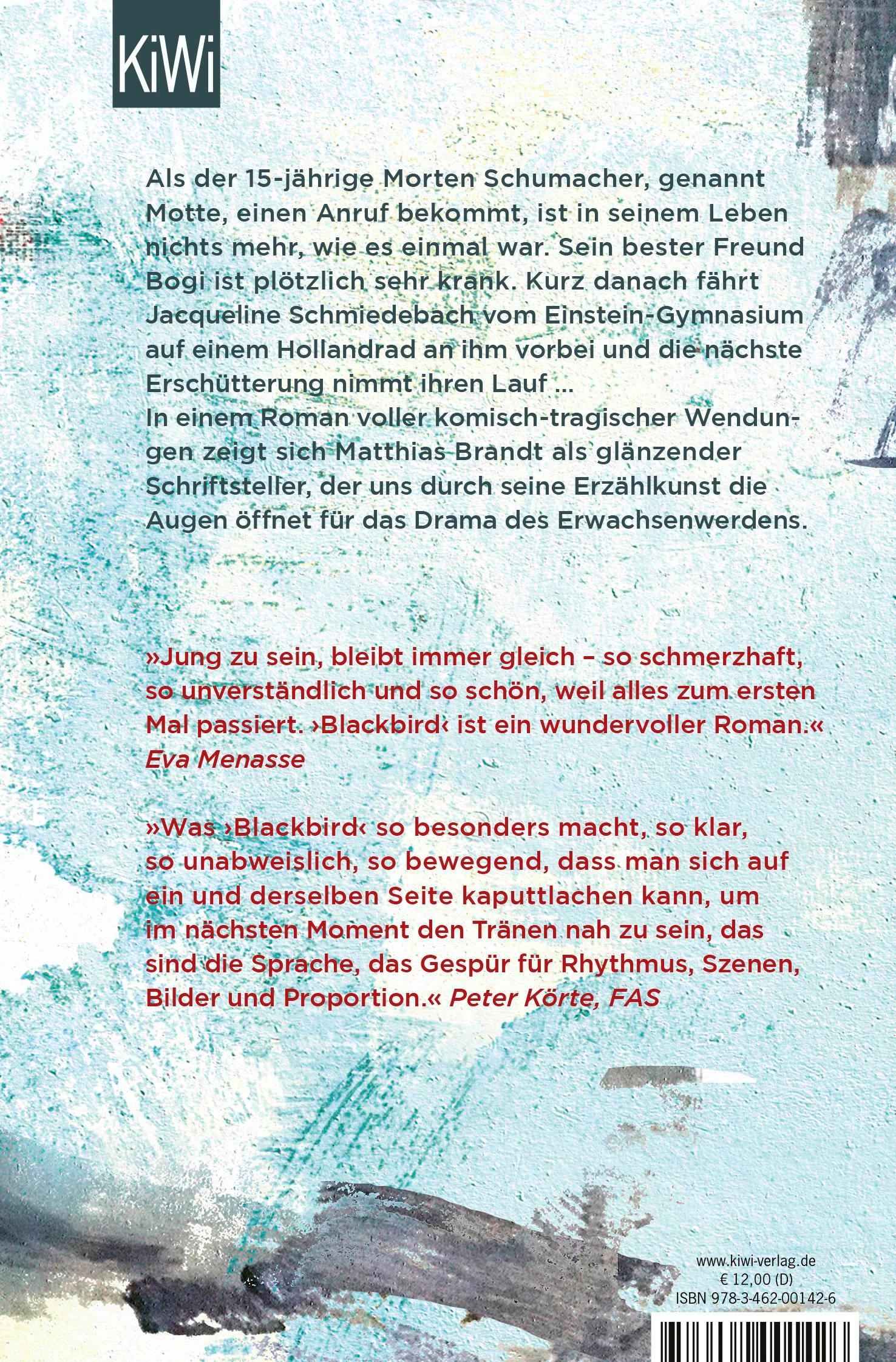Rückseitencover Blackbird