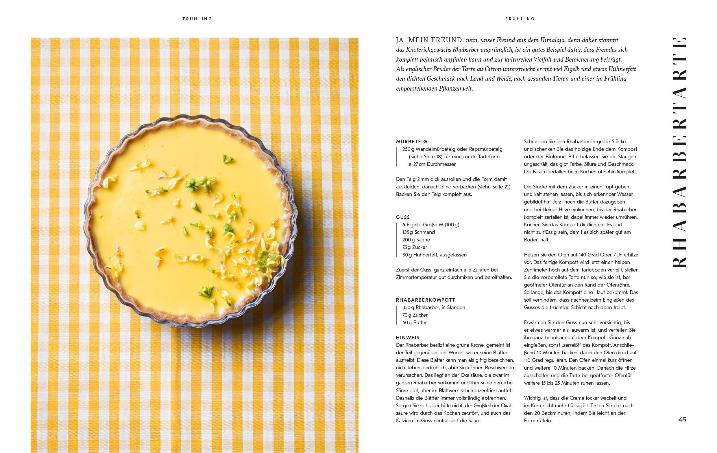 Beispielinhalt (Bild) Tartes