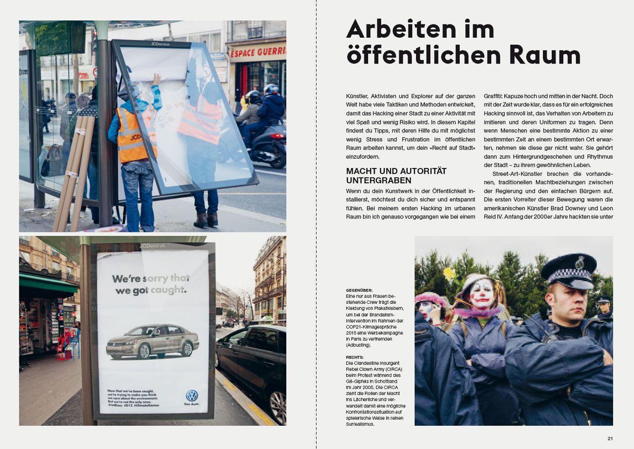 Beispielinhalt (Bild) Street Art Manual