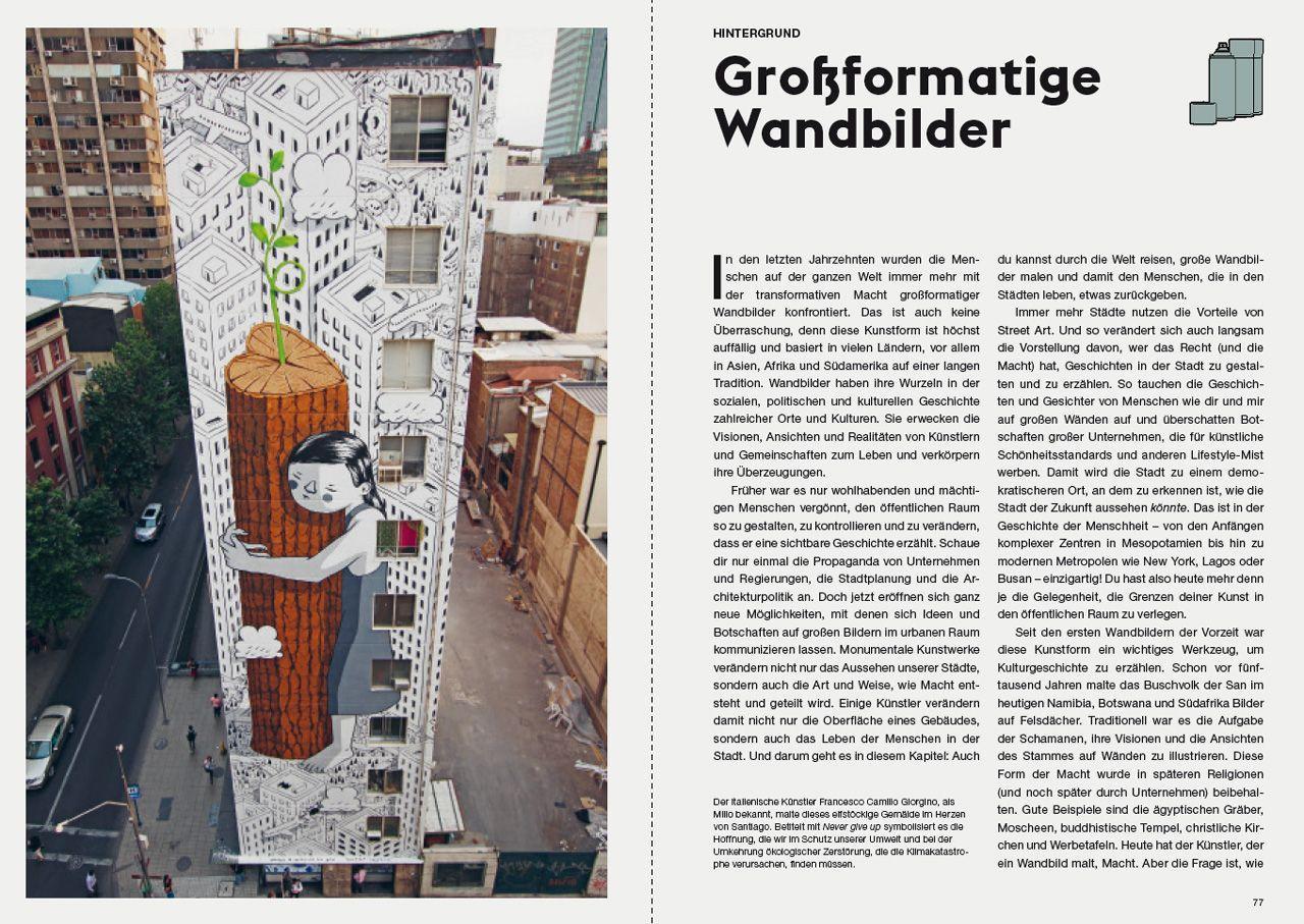 Beispielinhalt (Bild) Street Art Manual