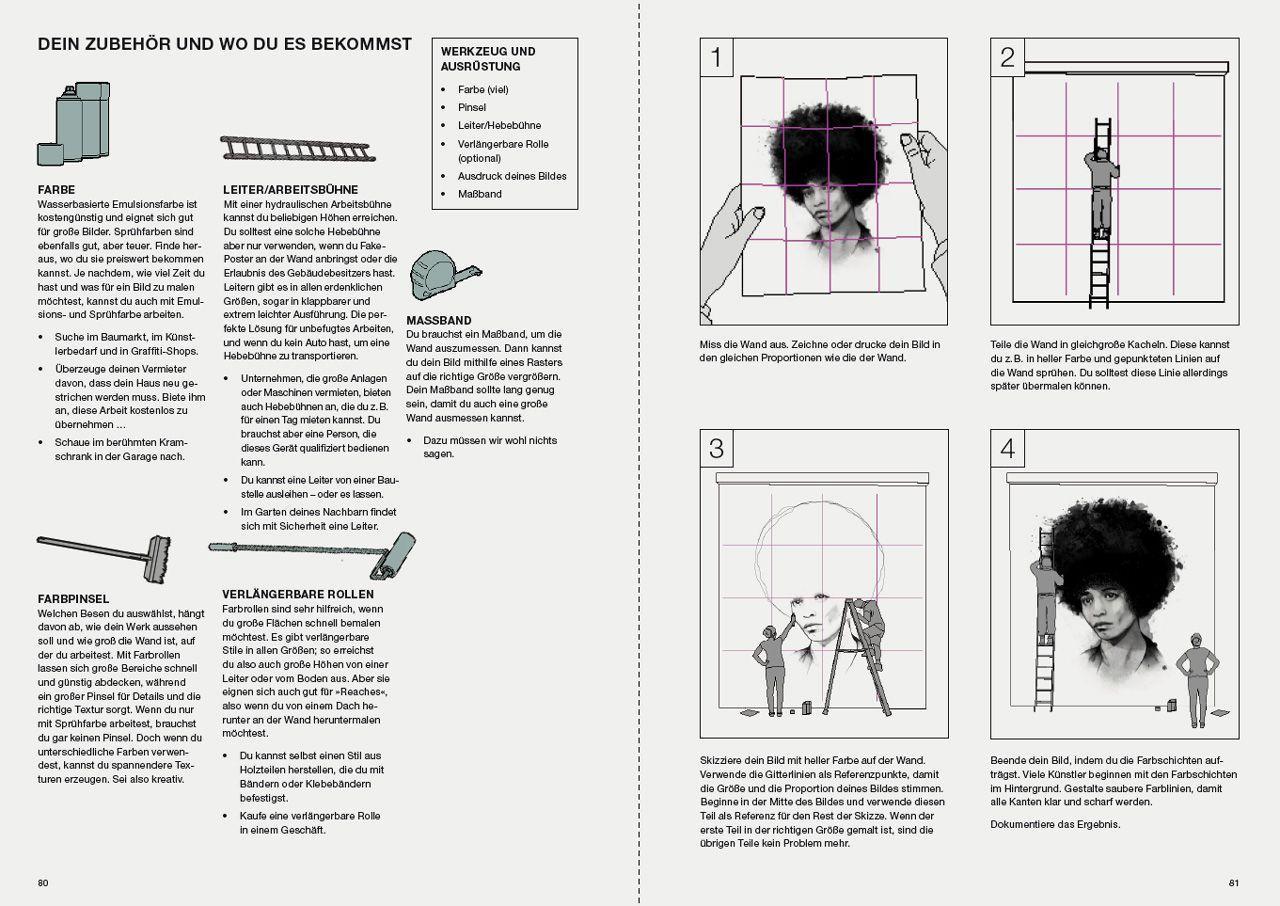 Beispielinhalt (Bild) Street Art Manual
