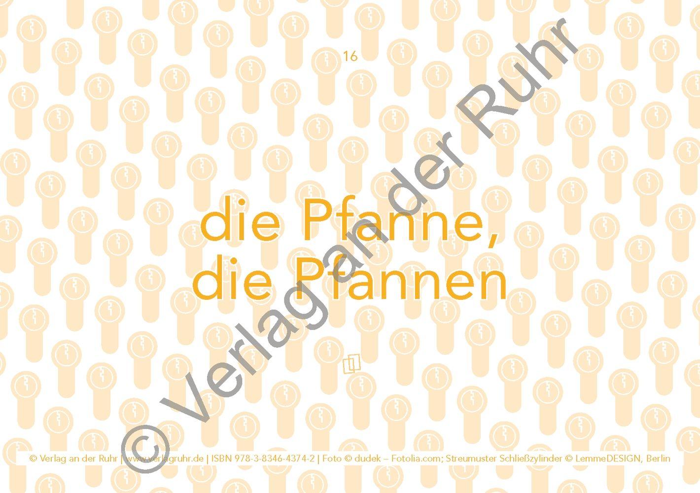 Beispielinhalt (Bild) Grundwortschatz ? Zu Hause