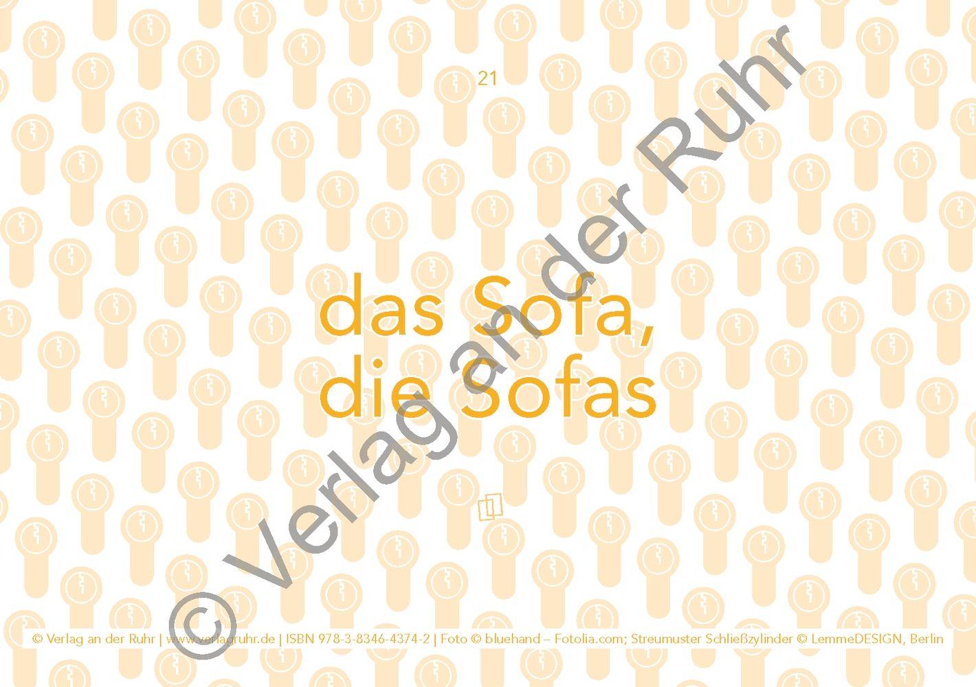 Beispielinhalt (Bild) Grundwortschatz ? Zu Hause