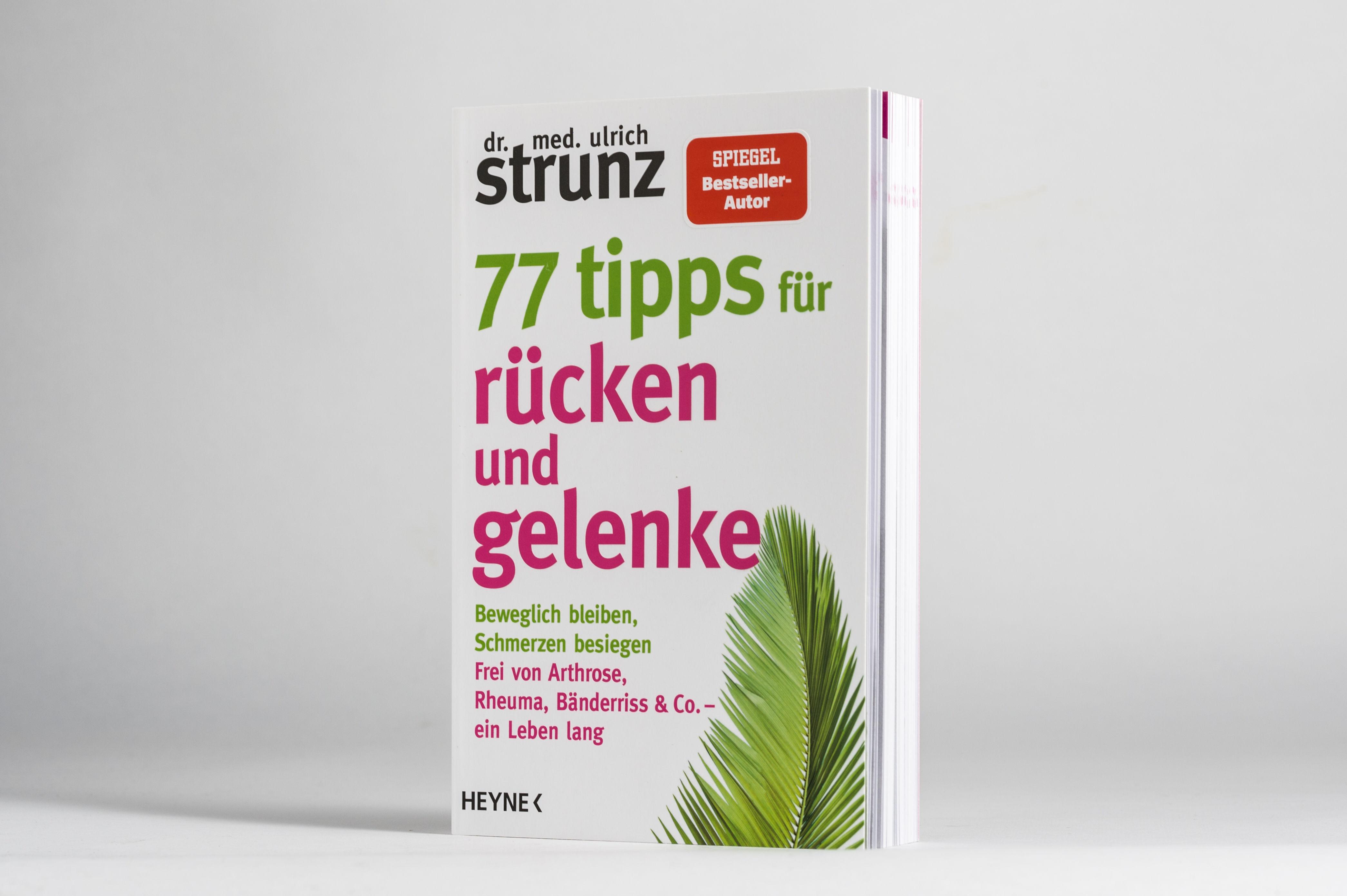 Beispielinhalt (Bild) 77 Tipps für Rücken und Gelenke