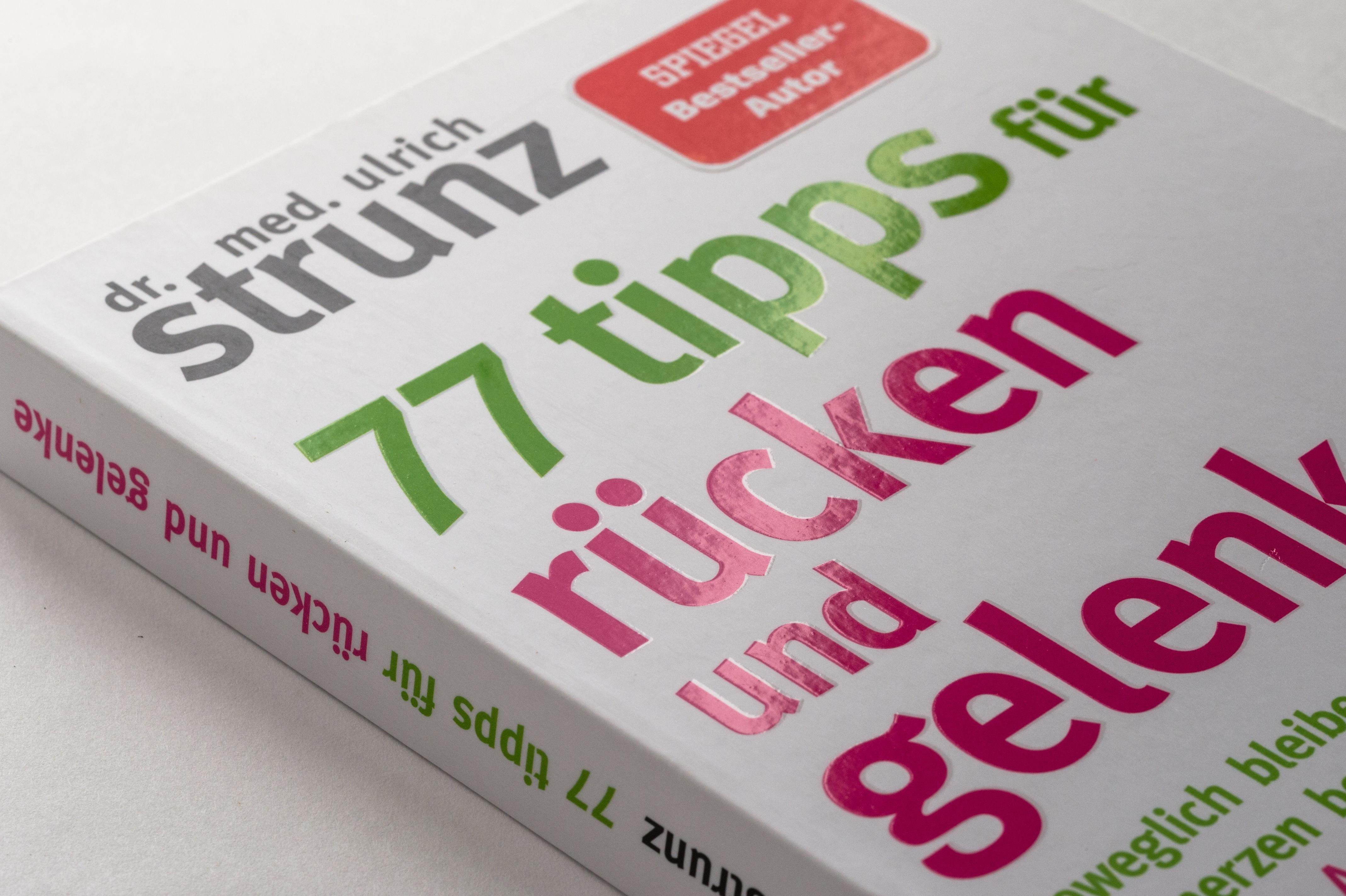 Beispielinhalt (Bild) 77 Tipps für Rücken und Gelenke