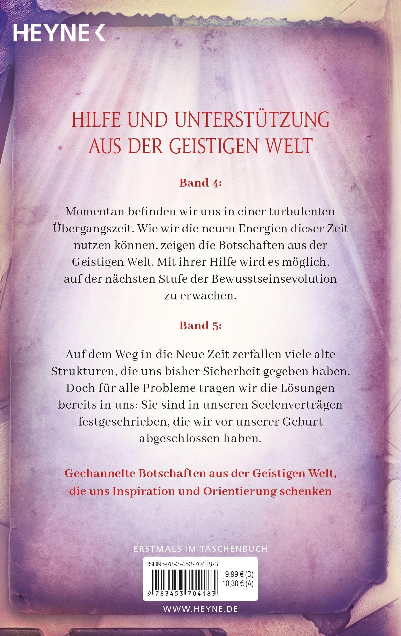 Beispielinhalt (Bild) Seelenverträge Band 4 & 5. Äußerer und innerer Wandel: Unser Übergang in die Neue Zeit