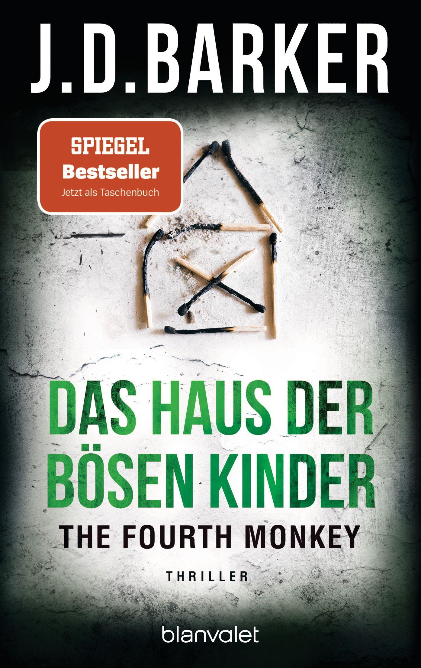 Vorderes Coverbild The Fourth Monkey - Das Haus der bösen Kinder