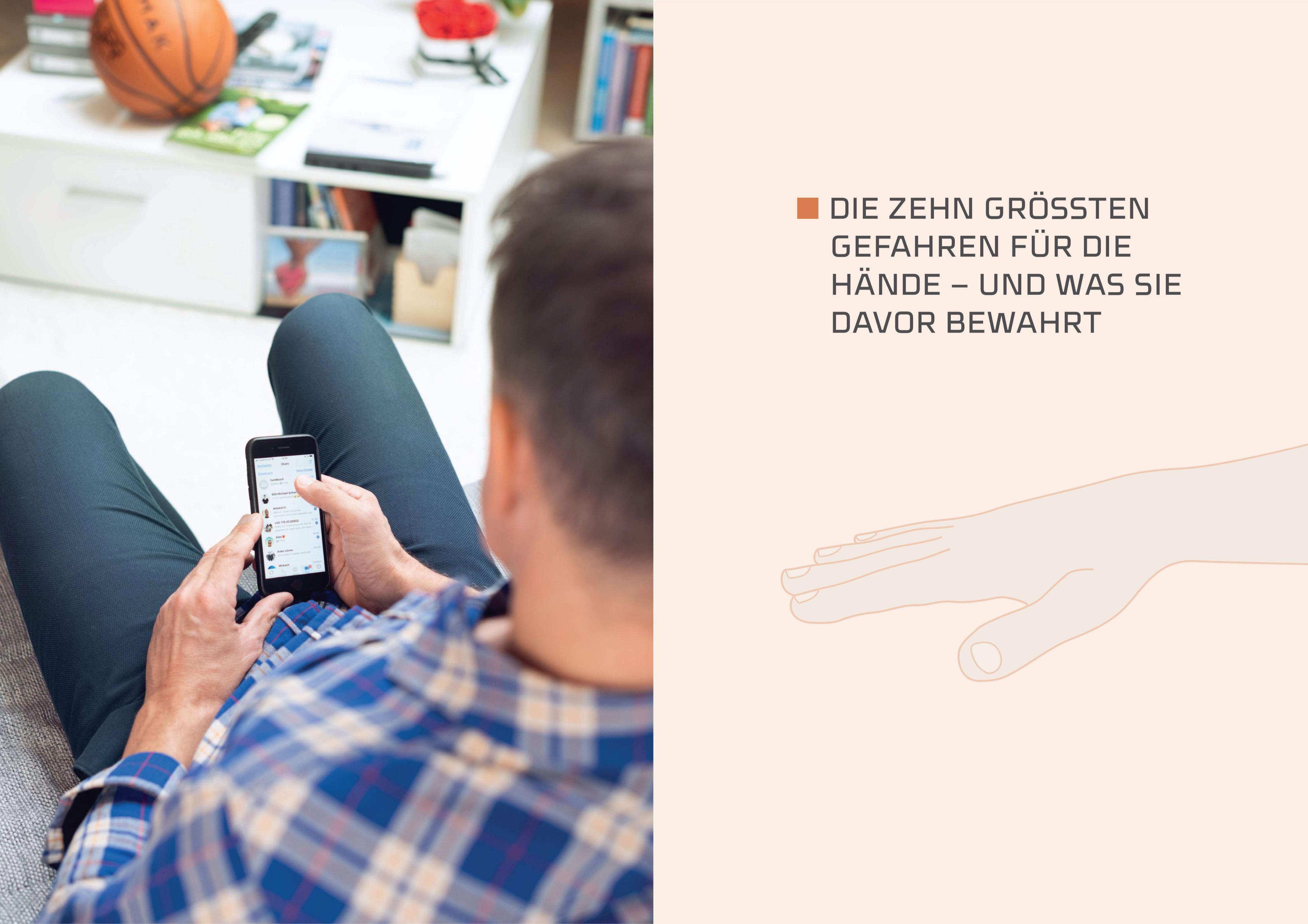 Beispielinhalt (Bild) Hände gut, alles gut