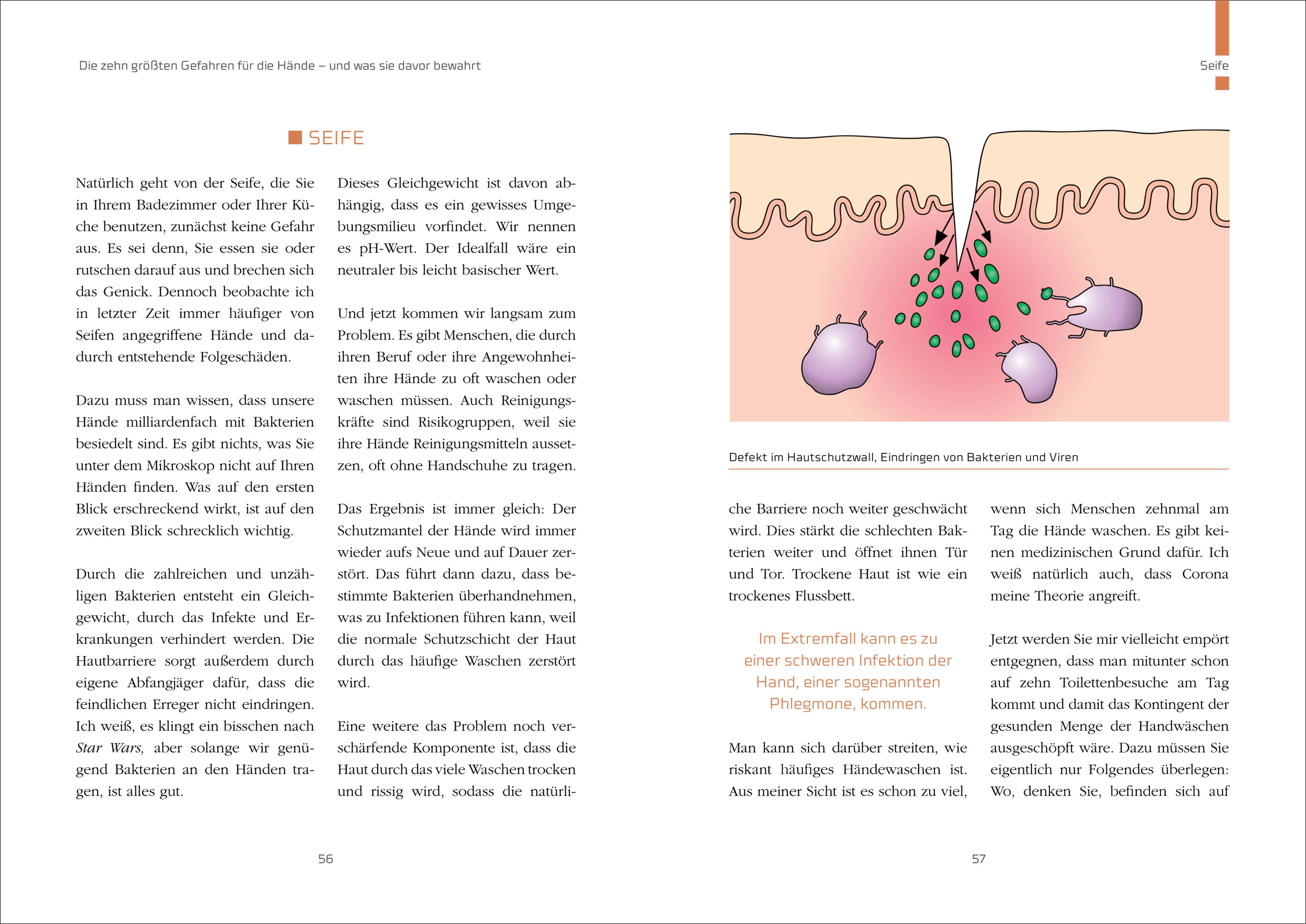 Beispielinhalt (Bild) Hände gut, alles gut
