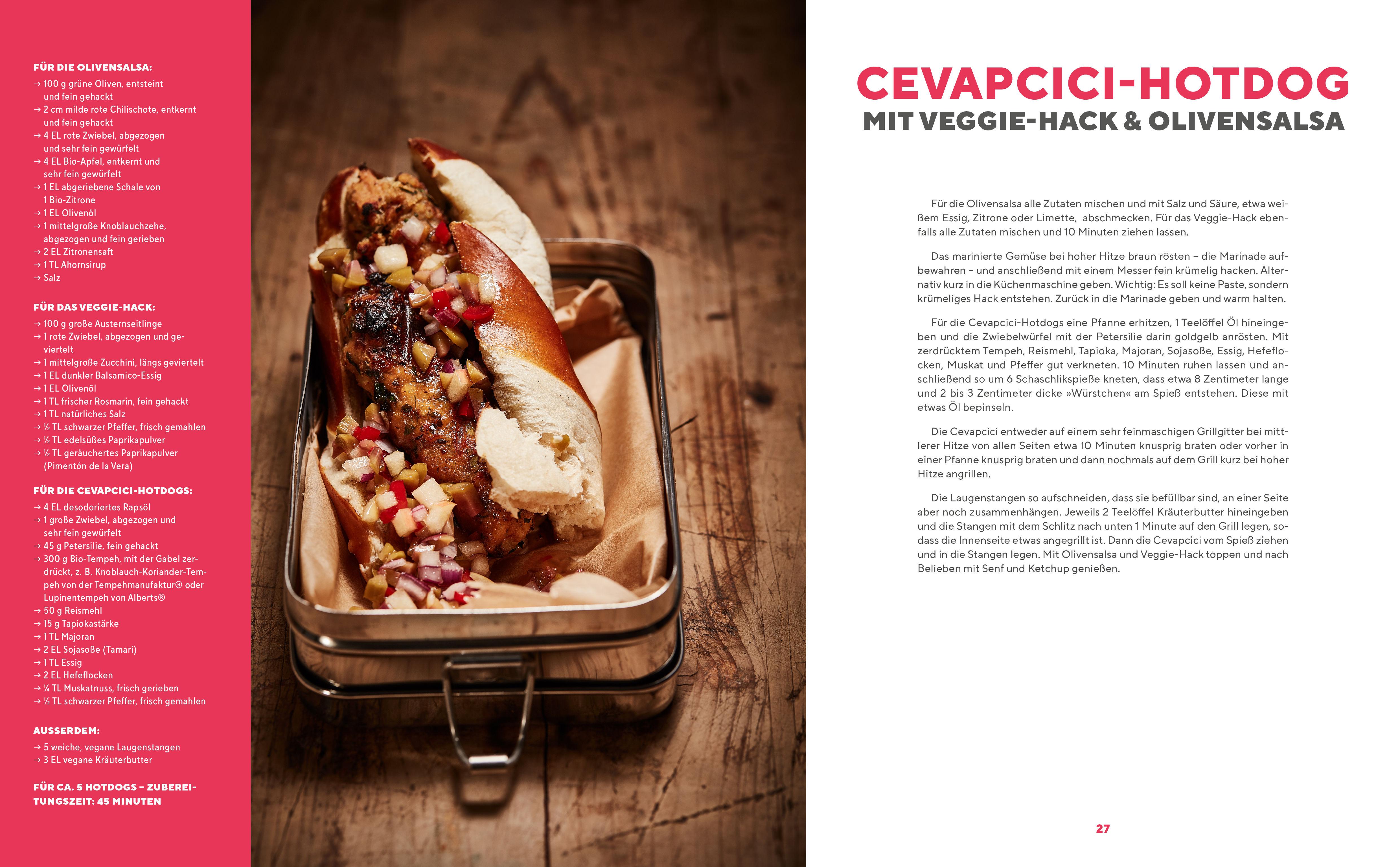 Beispielinhalt (Bild) Heftig deftig vegan