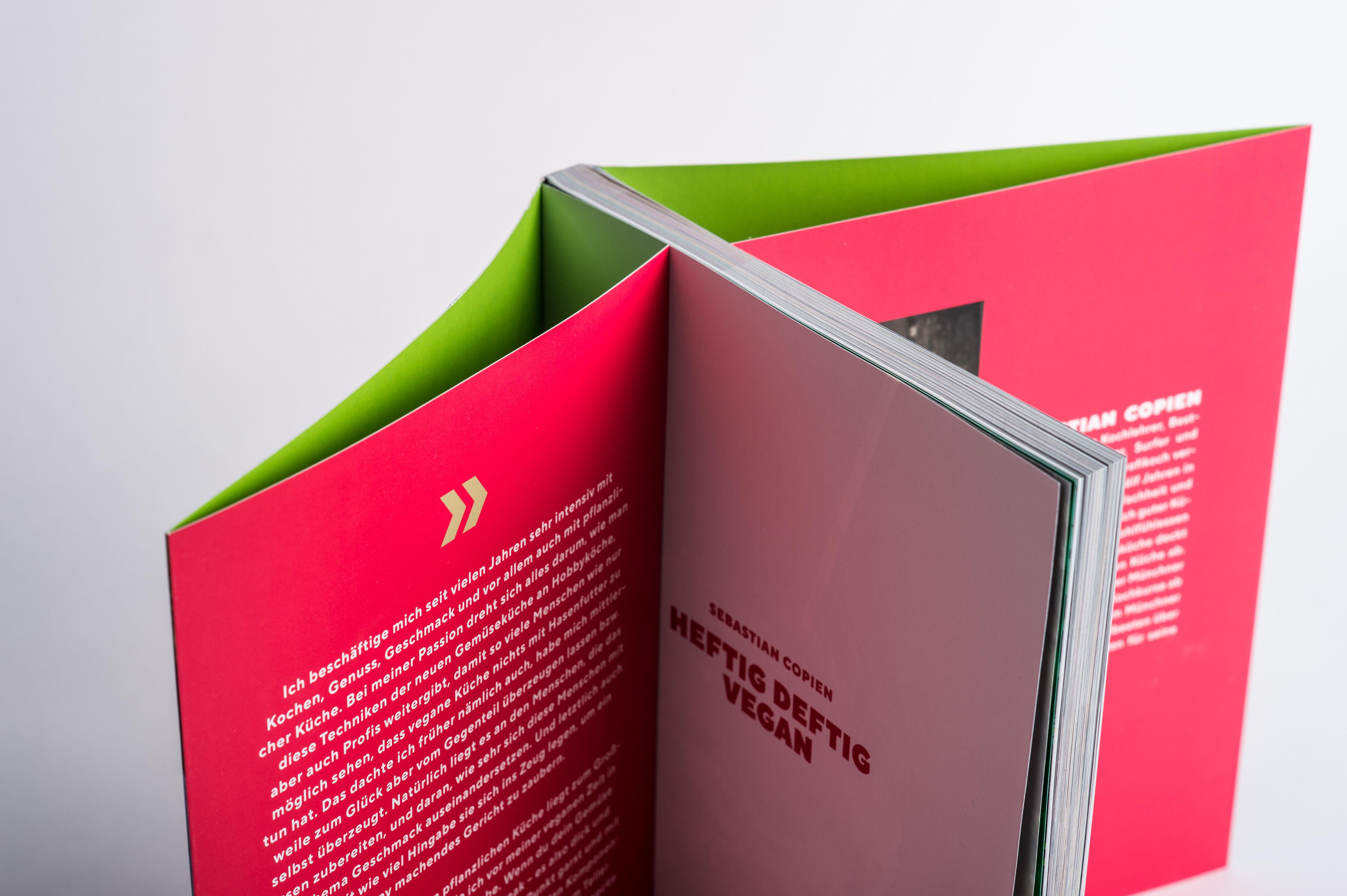 Beispielinhalt (Bild) Heftig deftig vegan