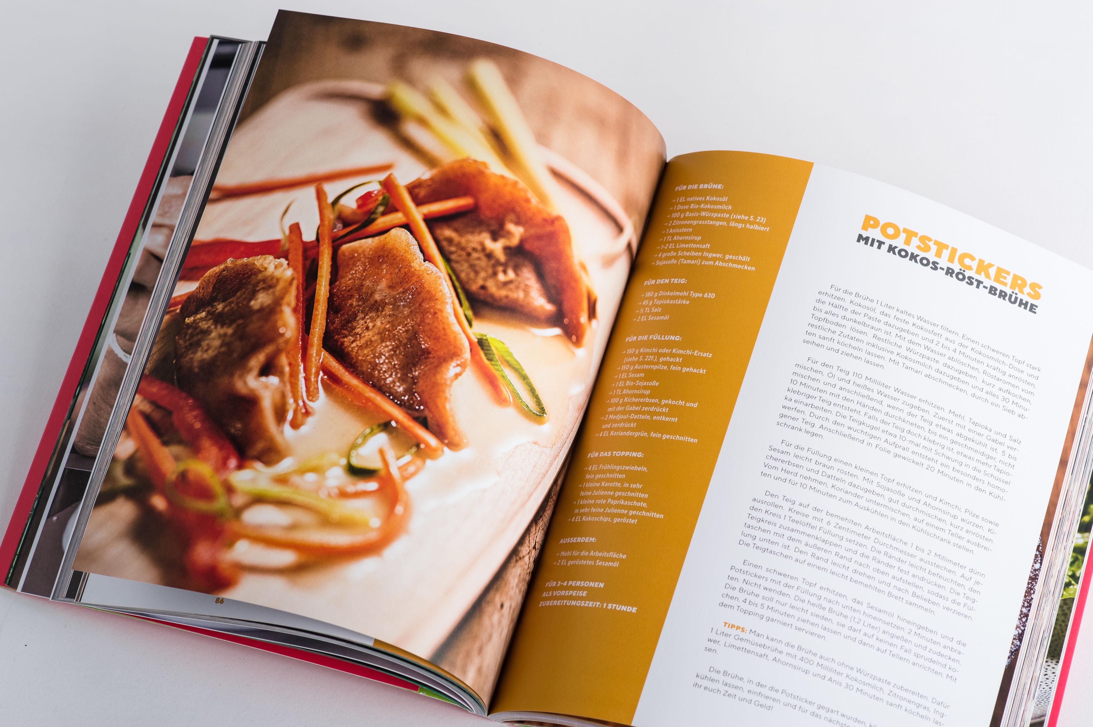 Beispielinhalt (Bild) Heftig deftig vegan