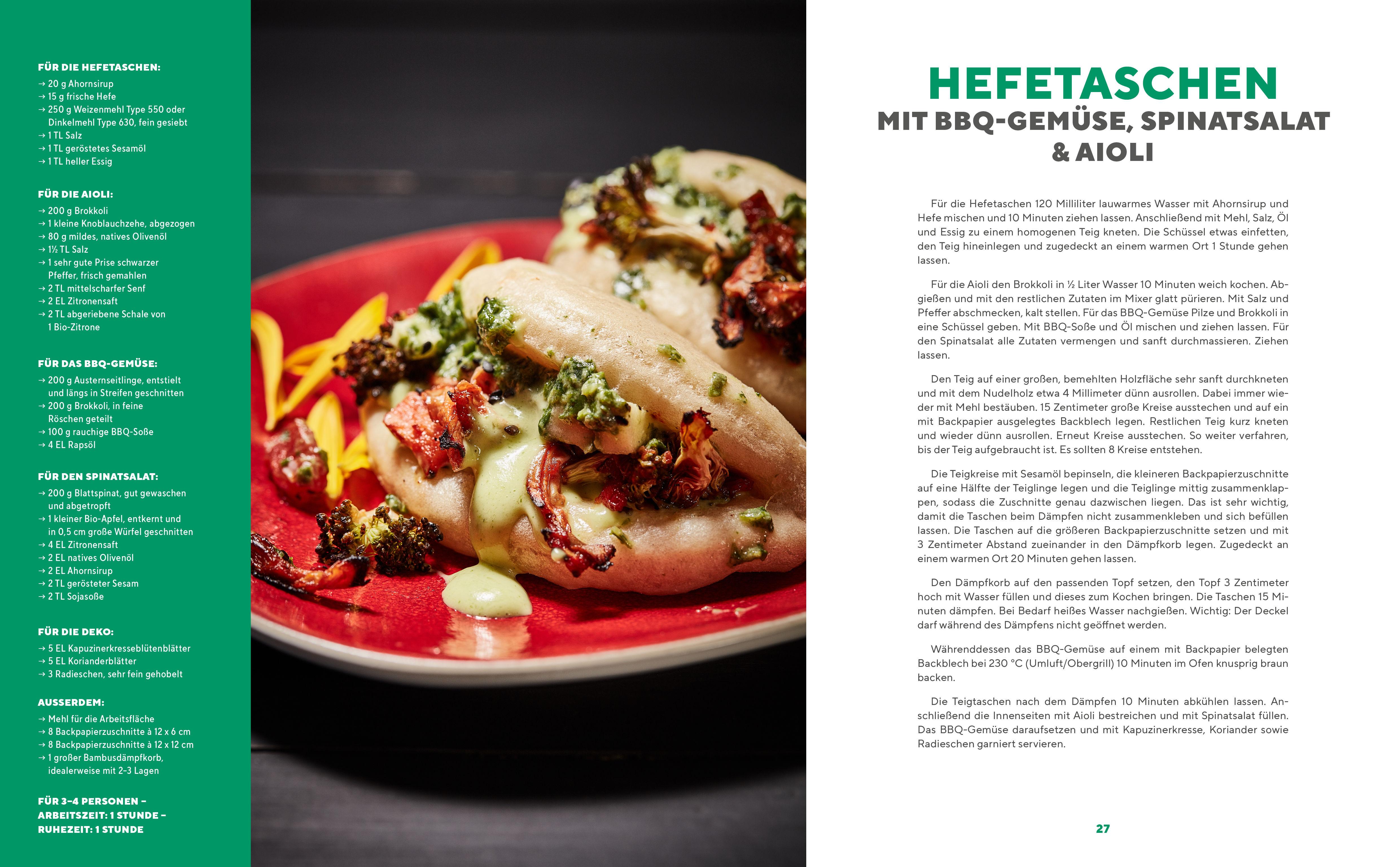 Beispielinhalt (Bild) Heftig deftig vegan