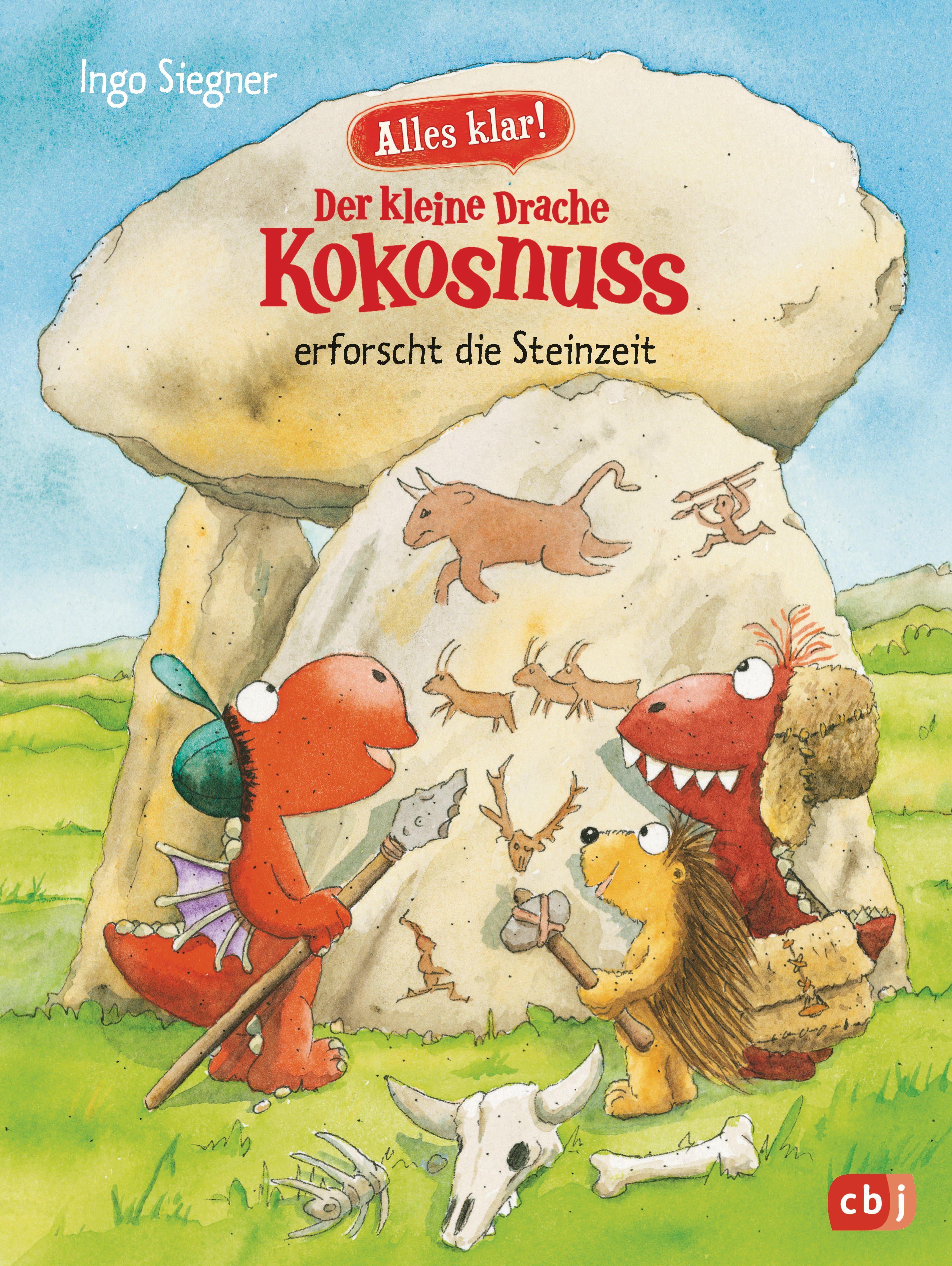 Vorderes Coverbild Alles klar! Der kleine Drache Kokosnuss erforscht die Steinzeit