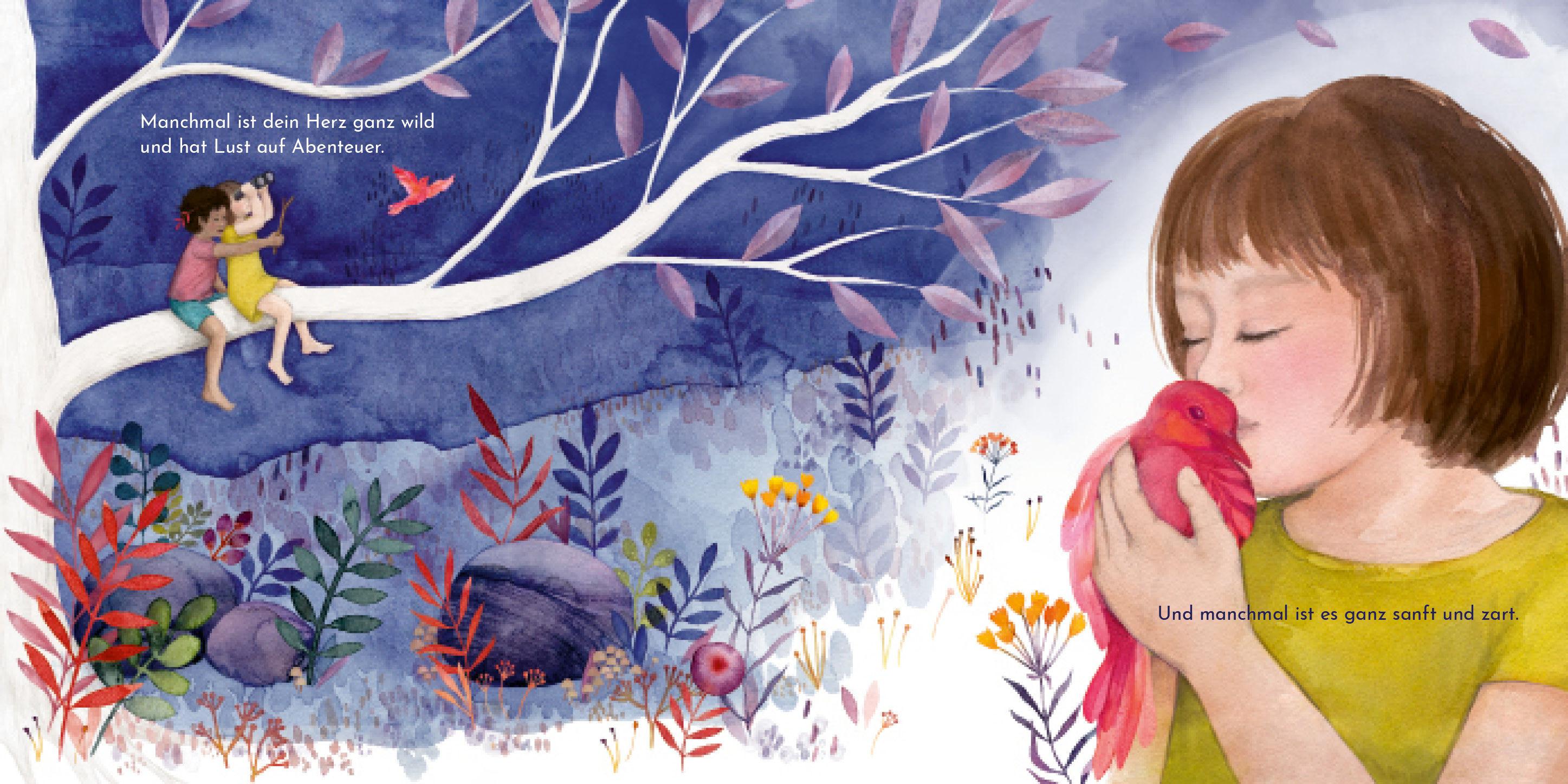 Beispielinhalt (Bild) In deinem Herzen wohnt das Glück