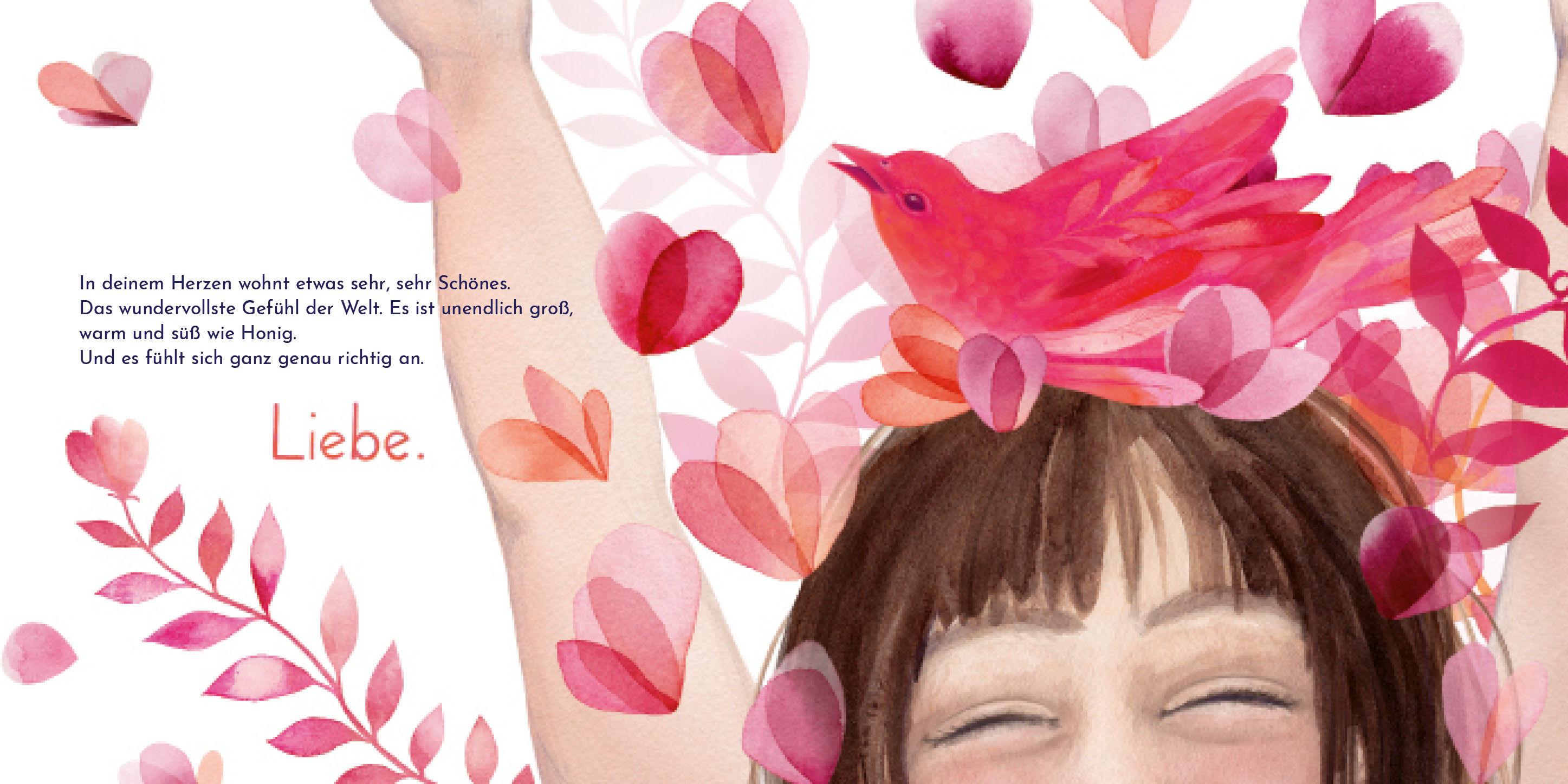 Beispielinhalt (Bild) In deinem Herzen wohnt das Glück