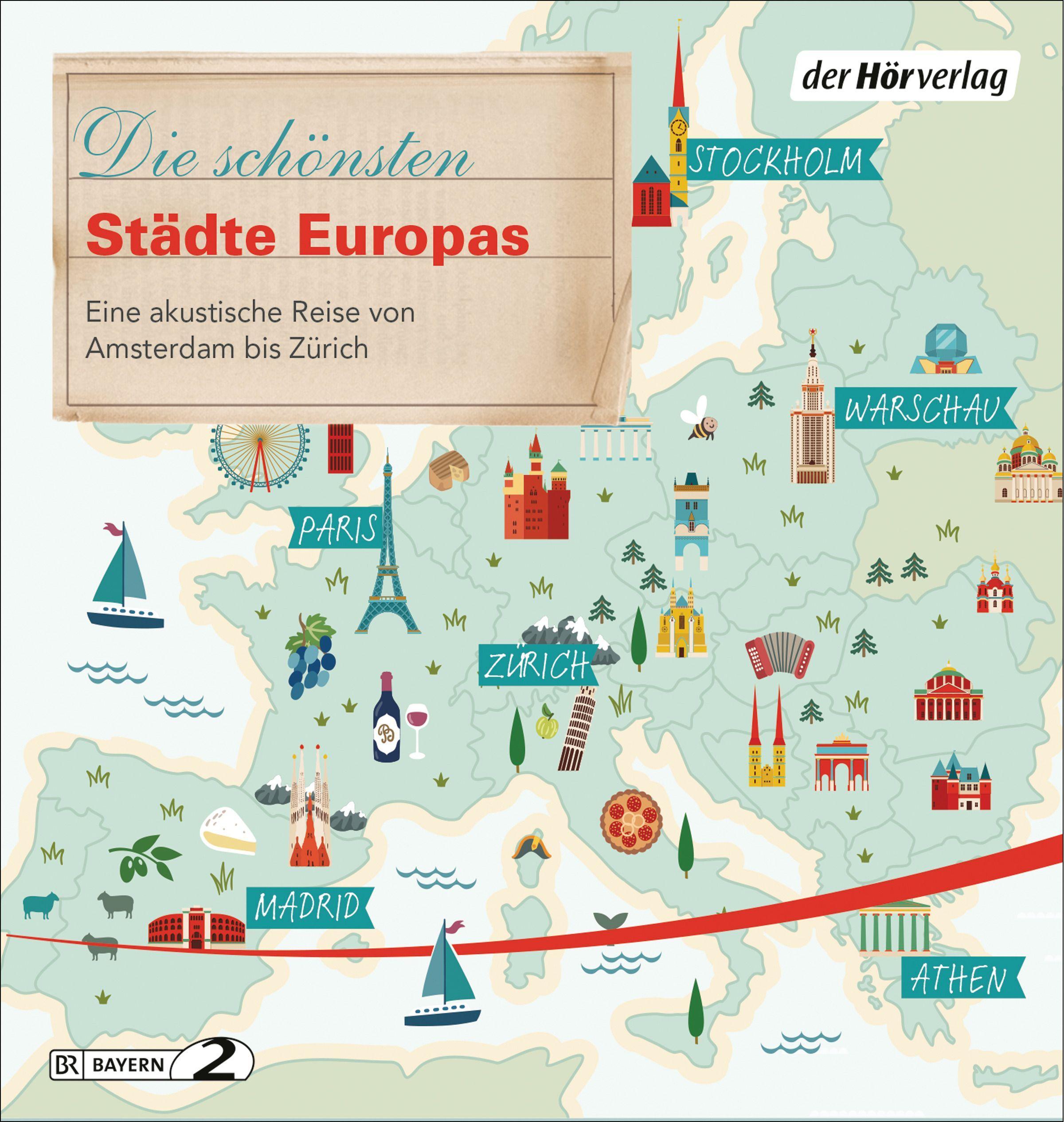 Vorderes Coverbild Die schönsten Städte Europas
