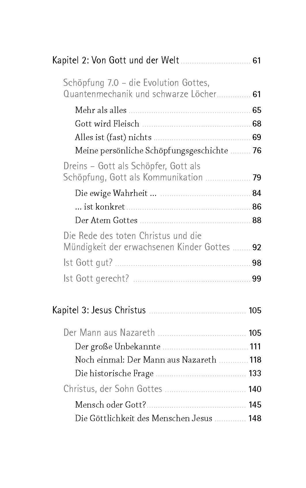 Beispielinhalt (Bild) Von der Anmut der Welt