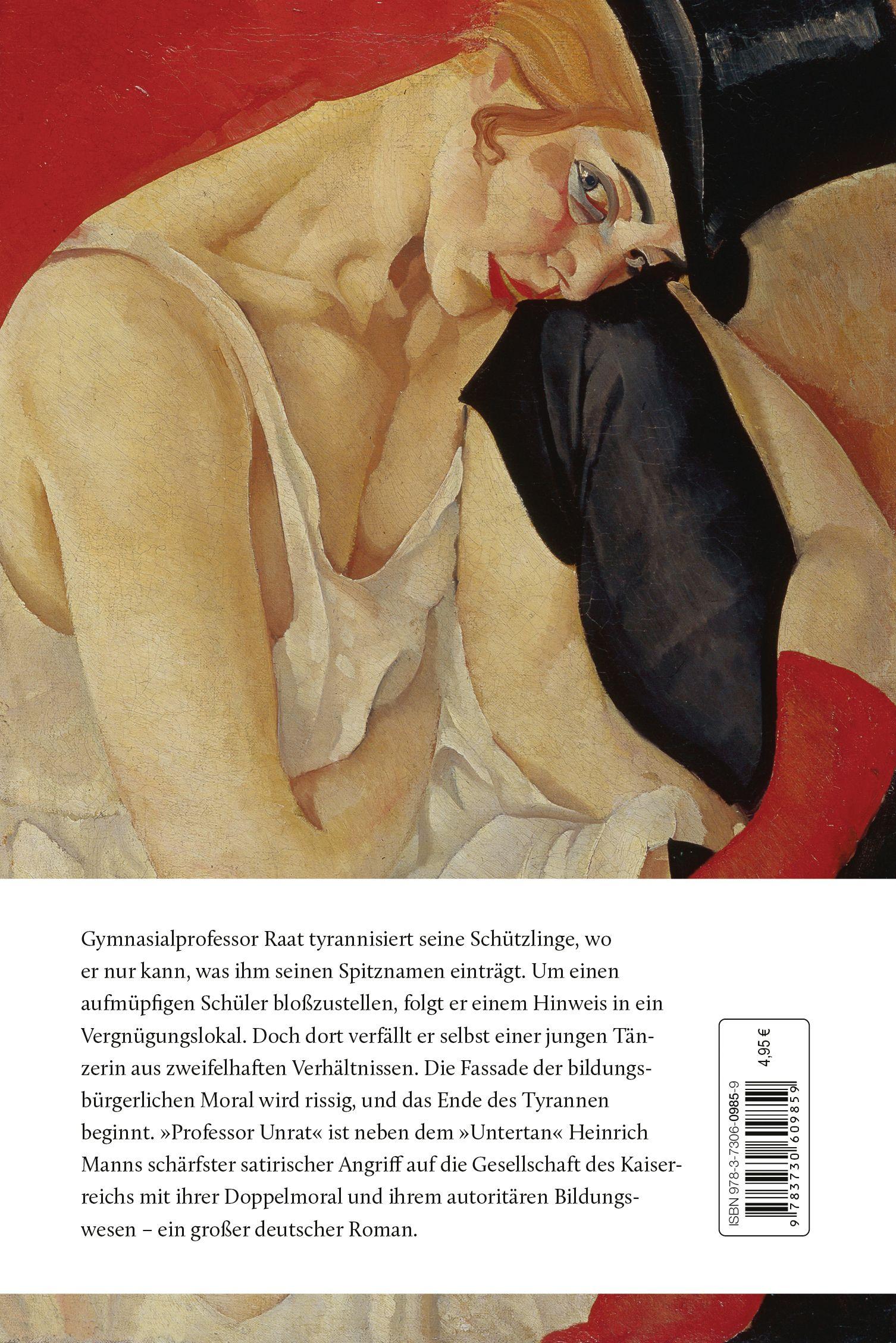 Beispielinhalt (Bild) Professor Unrat