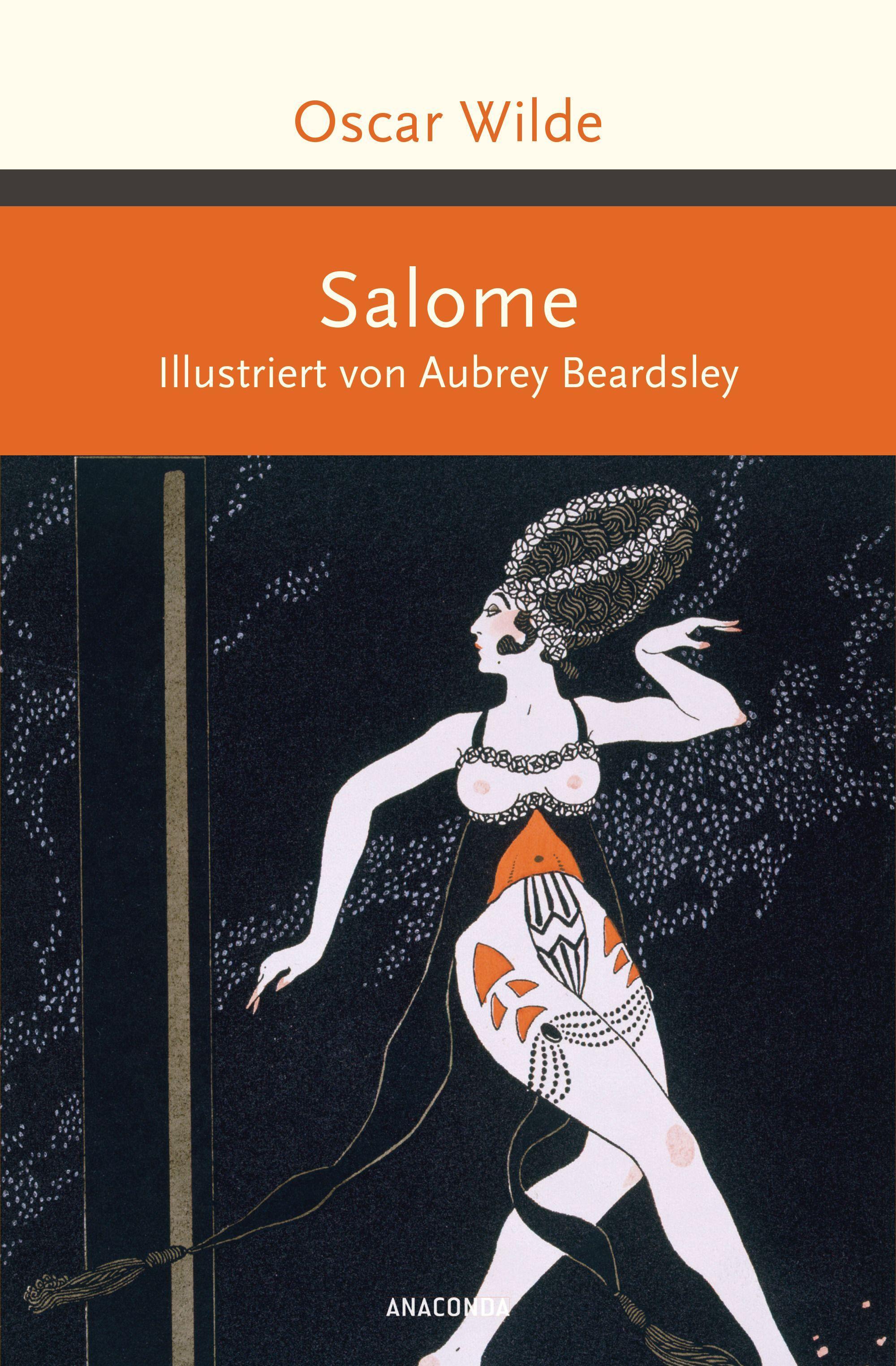 Vorderes Coverbild Salome. Illustriert von Aubrey Beardsley -