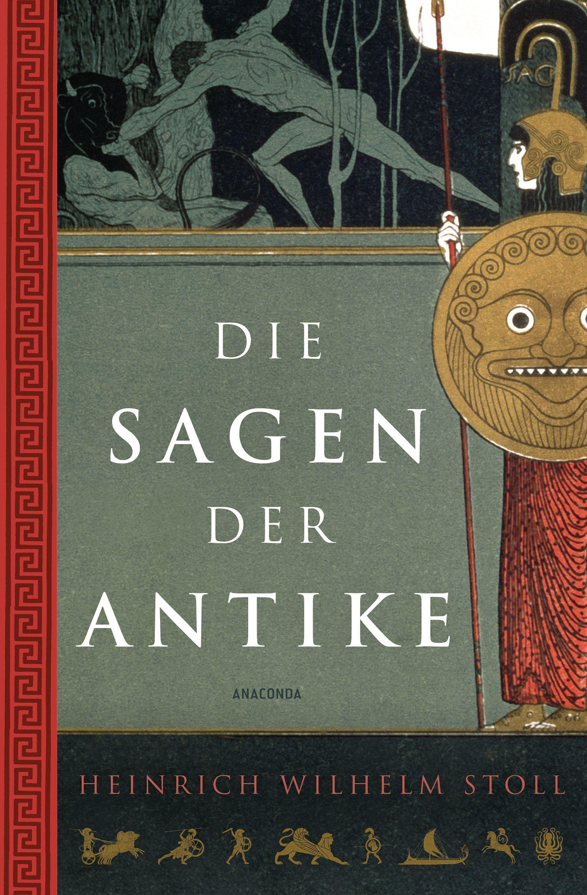 Vorderes Coverbild Die Sagen der Antike