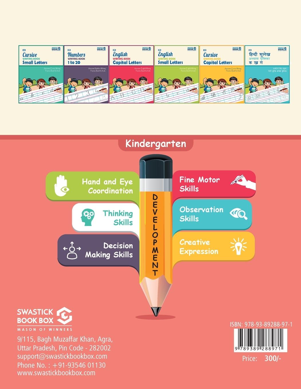 Rückseitencover SBB Cursive Writing Book Letters to Words