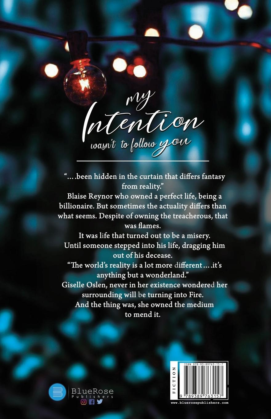 Rückseitencover MY INTENTION WAS'NT TO FOLLOW YOU