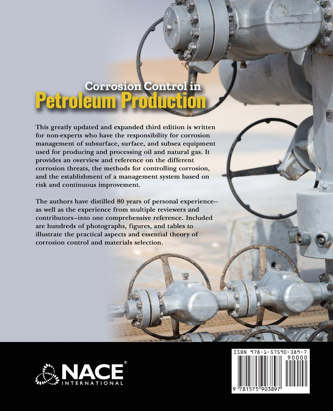 Rückseitencover Corrosion Control in Petroleum Production, Third Edition