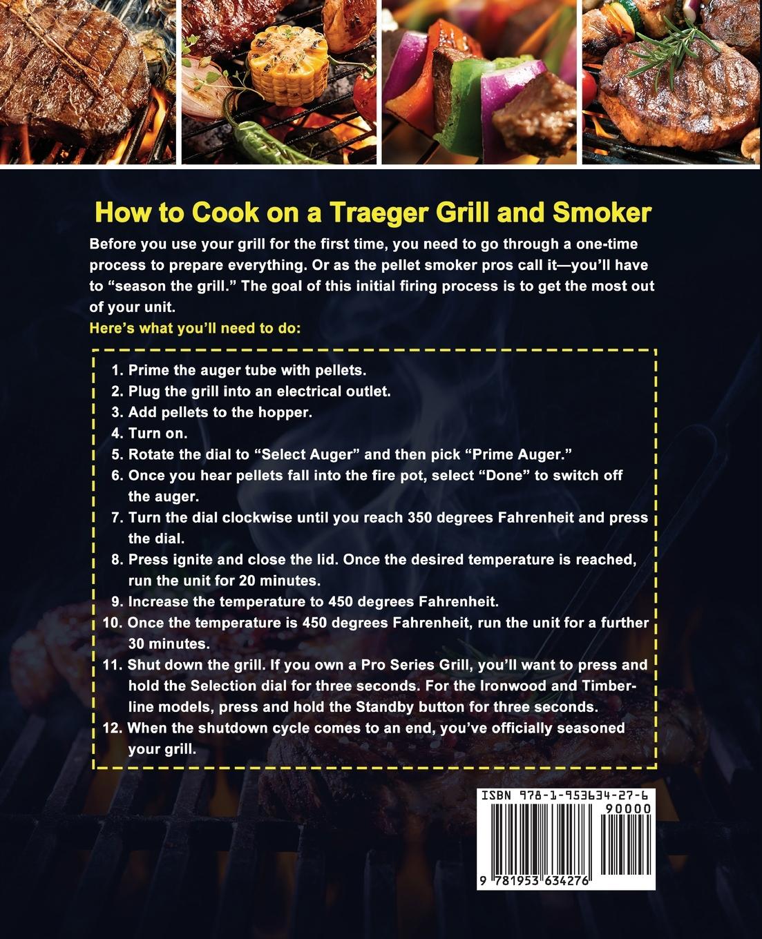 Rückseitencover Traeger Grill & Smoker Cookbook for Beginners