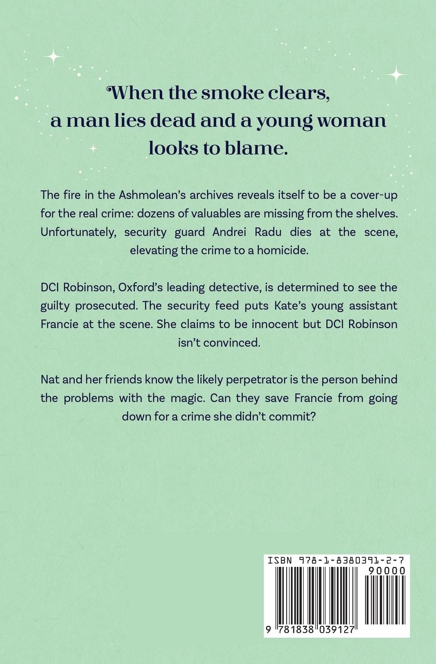 Rückseitencover Arson at the Ashmolean