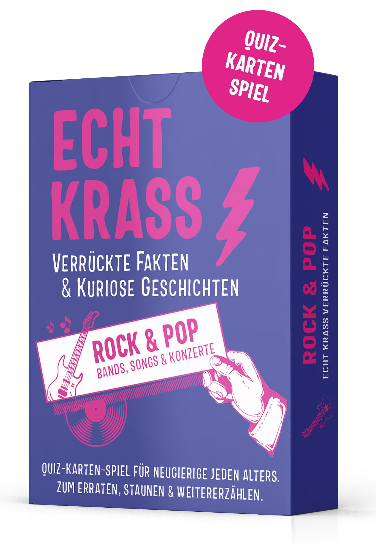 Vorderes Coverbild Echt krass verrückte Faken & kuriose Geschichten - Kategorie ROCK & POP