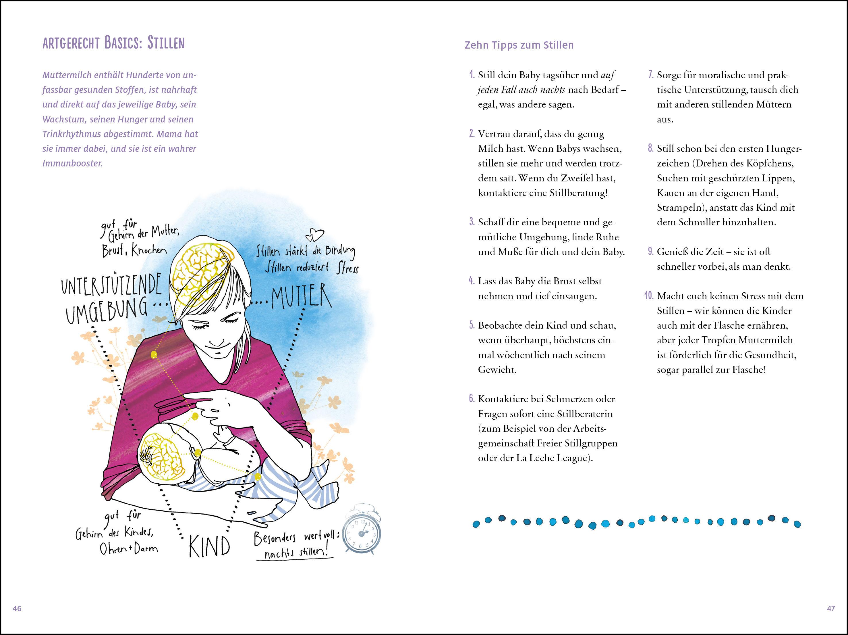 Beispielinhalt (Bild) artgerecht - Der andere Baby-Planer