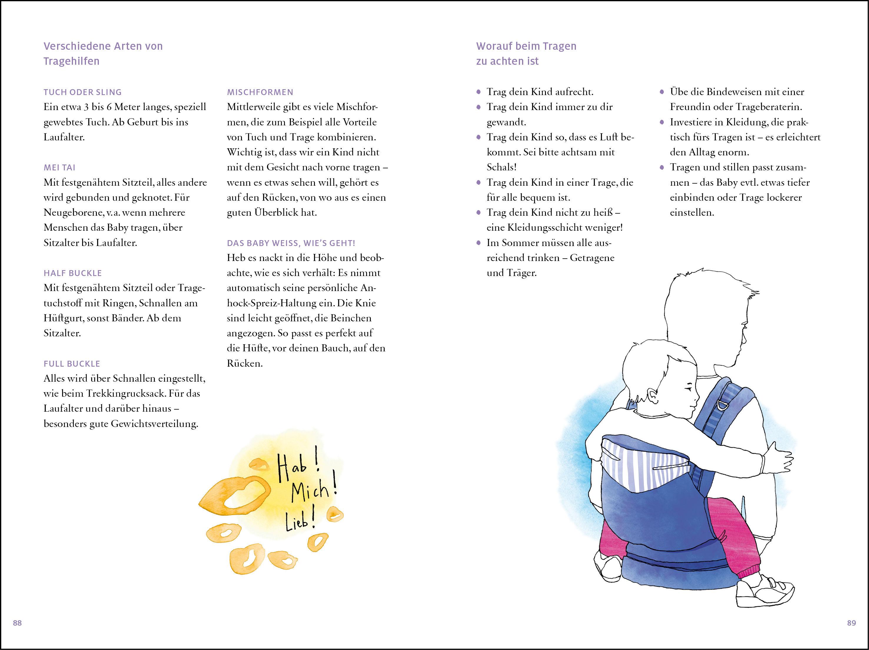 Beispielinhalt (Bild) artgerecht - Der andere Baby-Planer