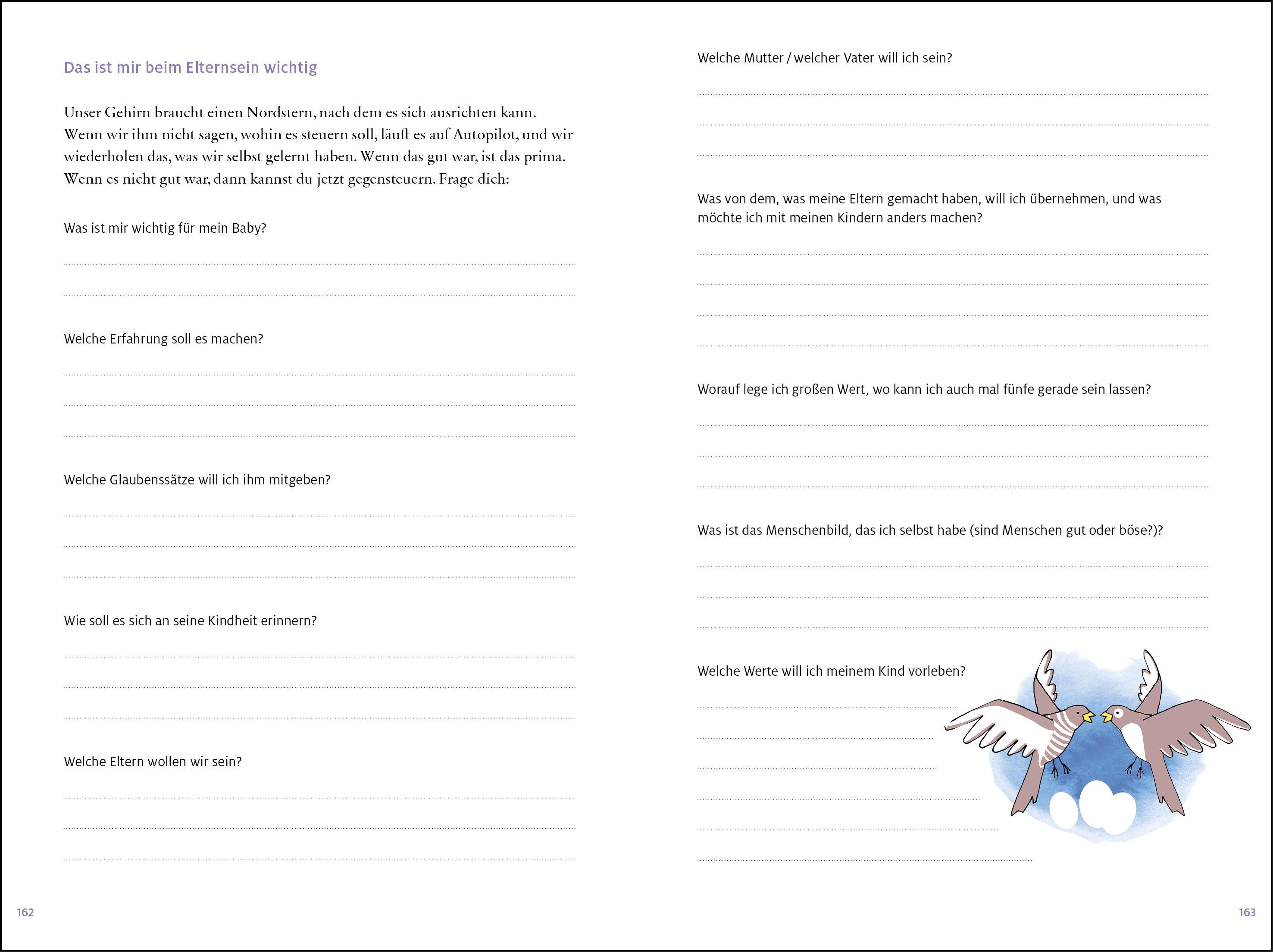 Beispielinhalt (Bild) artgerecht - Der andere Baby-Planer