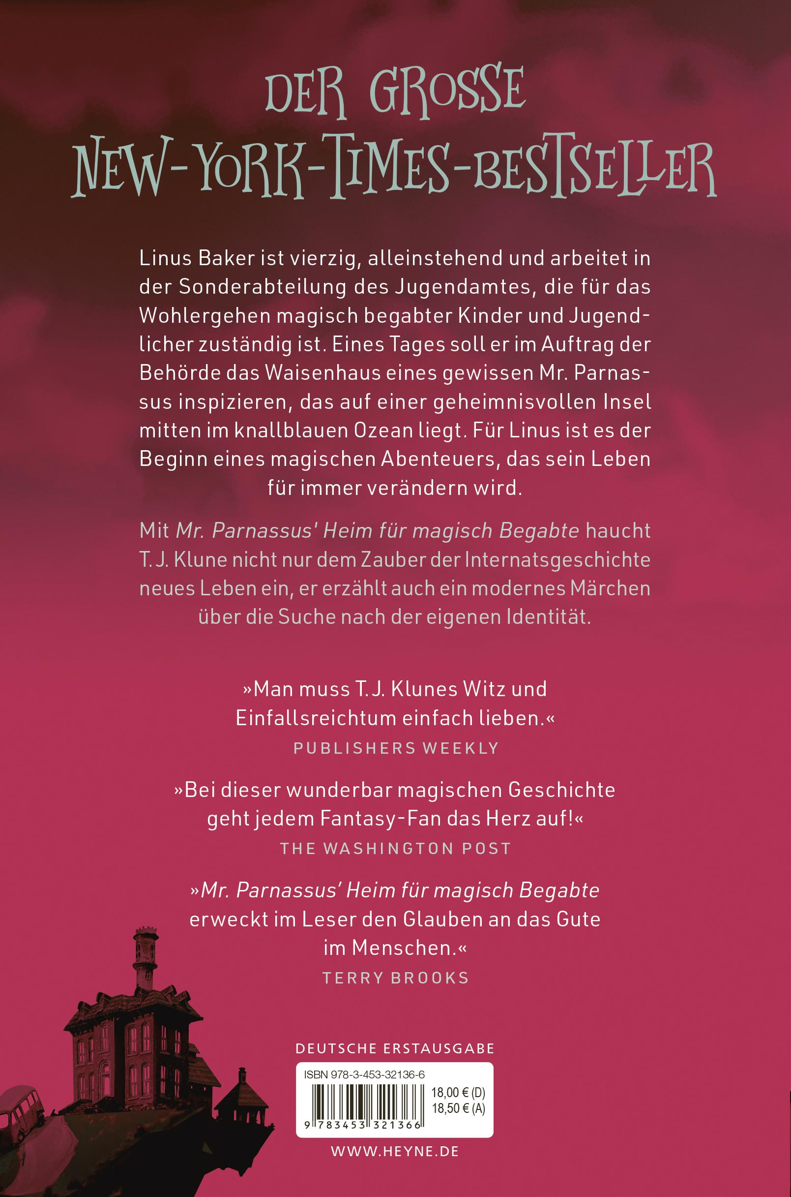 Beispielinhalt (Bild) Mr. Parnassus' Heim für magisch Begabte