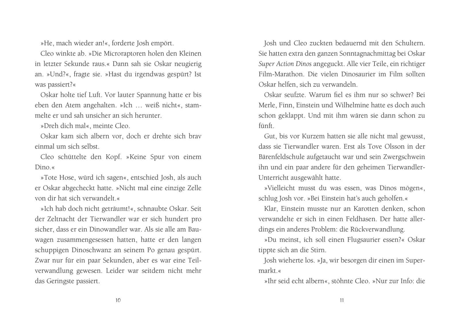 Beispielinhalt (Bild) Die Tierwandler 3: Ein Kroko will kuscheln