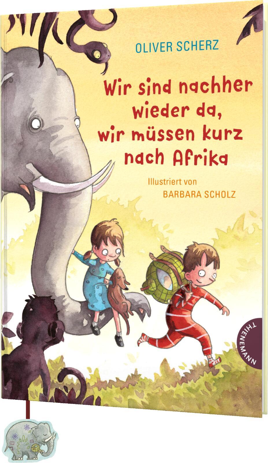 Vorderes Coverbild Wir sind nachher wieder da, wir müssen kurz nach Afrika
