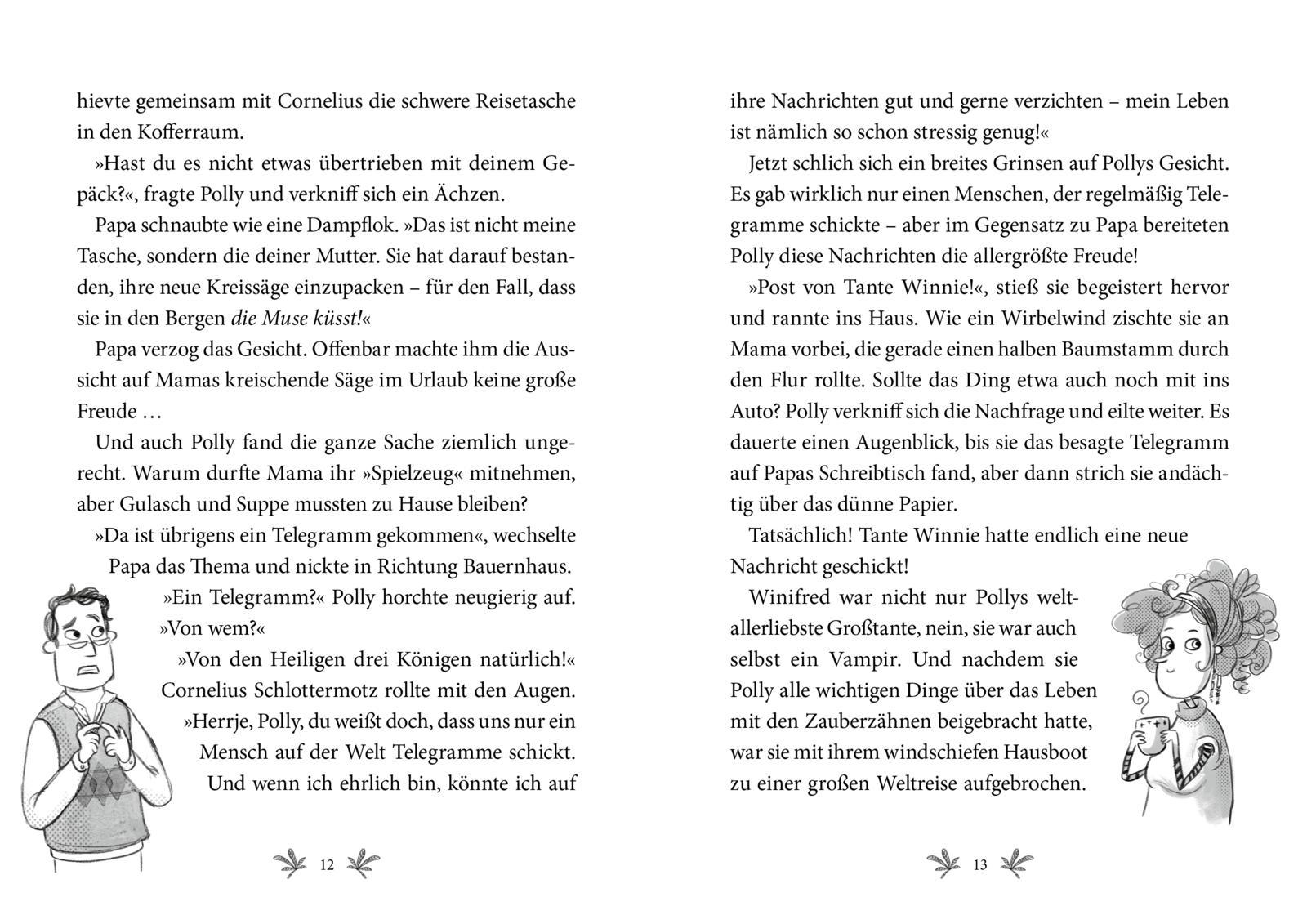 Beispielinhalt (Bild) Polly Schlottermotz 6: Das ist ja der Brüller!