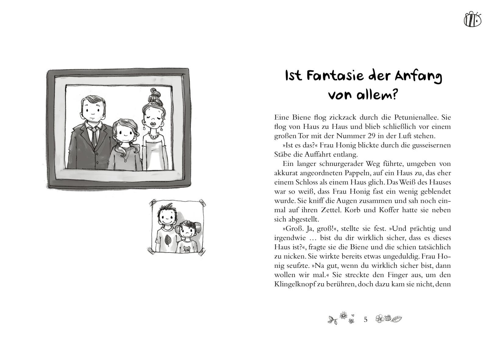 Beispielinhalt (Bild) Frau Honig: Wenn der Wind weht