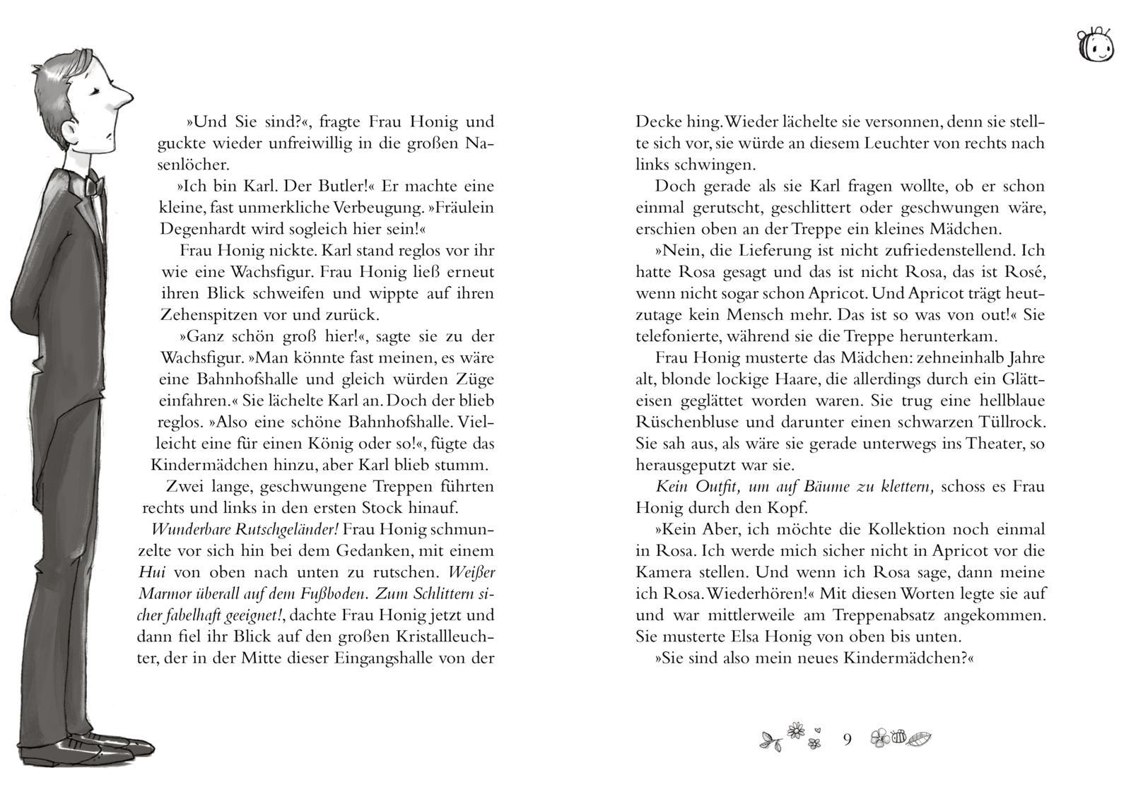 Beispielinhalt (Bild) Frau Honig: Wenn der Wind weht