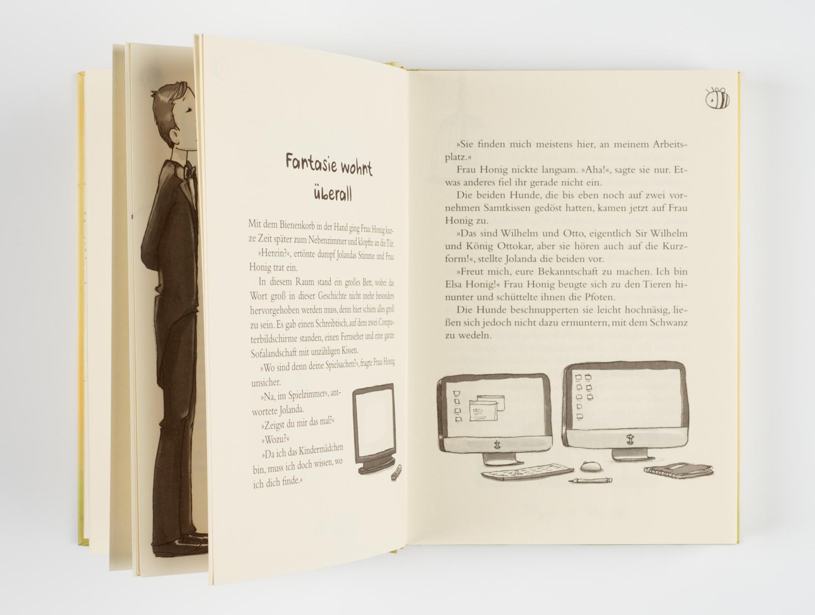 Beispielinhalt (Bild) Frau Honig: Wenn der Wind weht