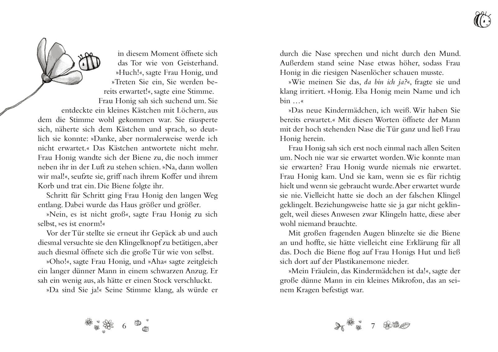 Beispielinhalt (Bild) Frau Honig: Wenn der Wind weht