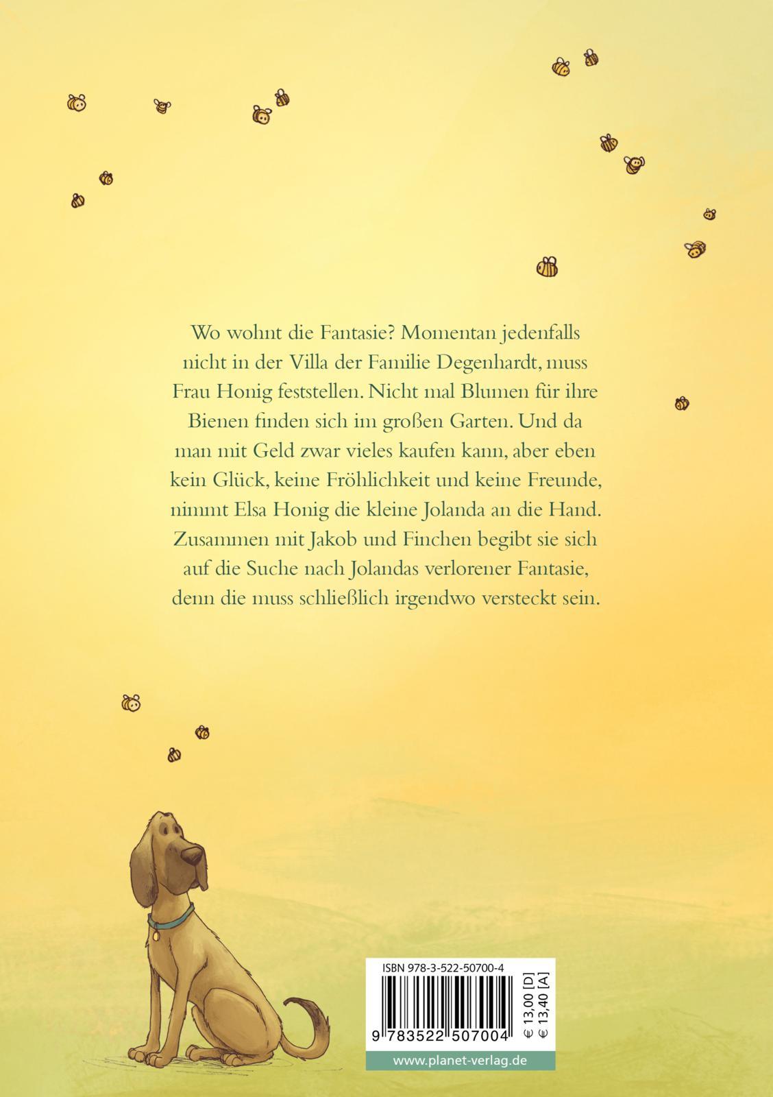 Rückseitencover Frau Honig: Wenn der Wind weht