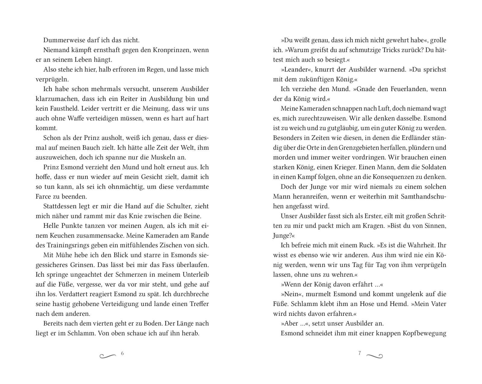 Beispielinhalt (Bild) Frozen Crowns 1: Ein Kuss aus Eis und Schnee