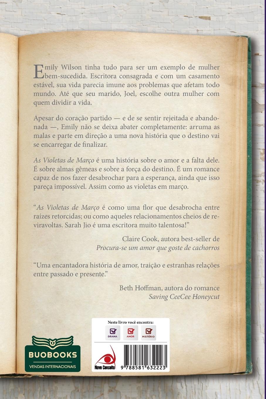 Rückseitencover As Violetas de Março