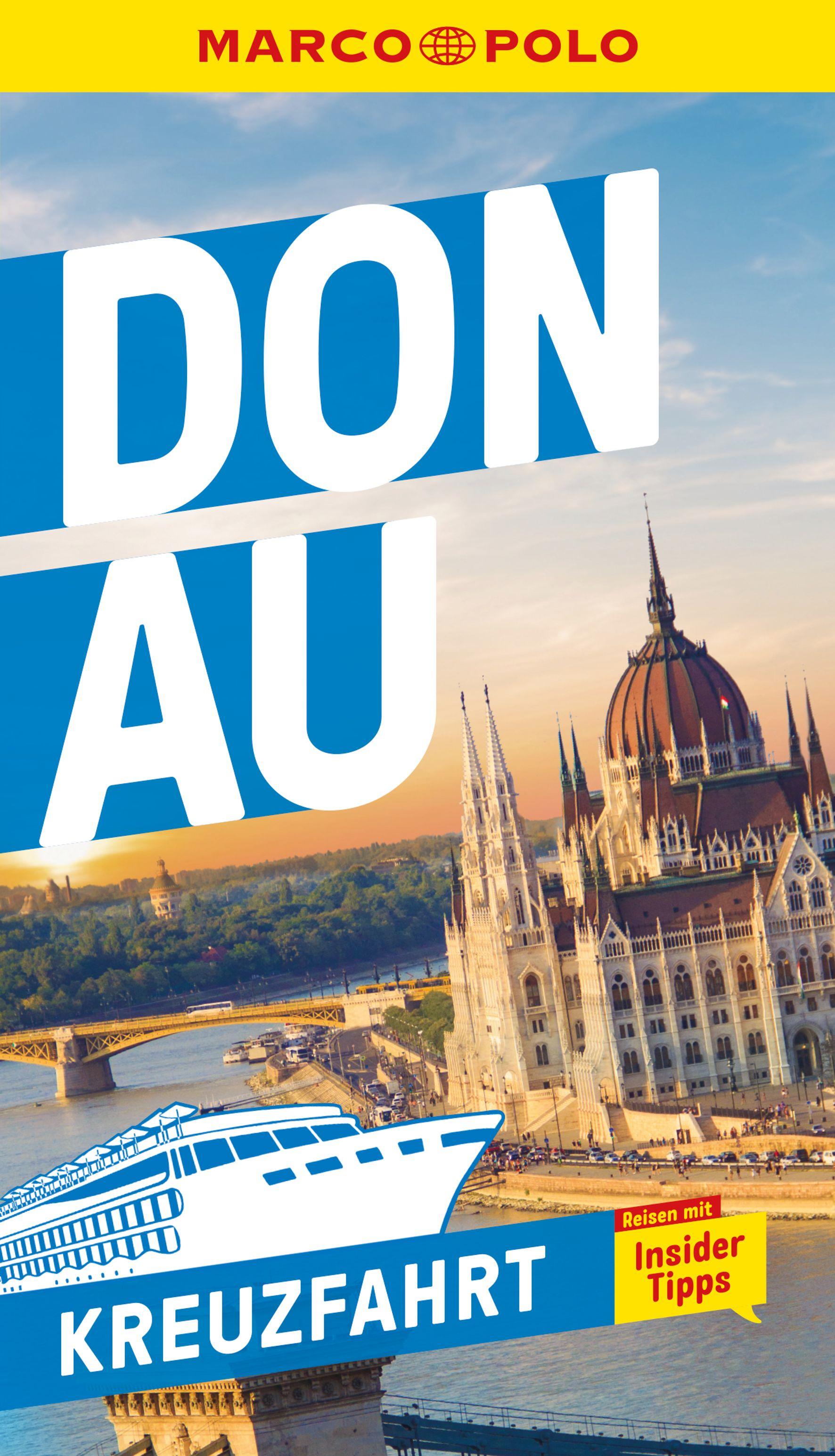 Vorderes Coverbild MARCO POLO Reiseführer Kreuzfahrt Donau
