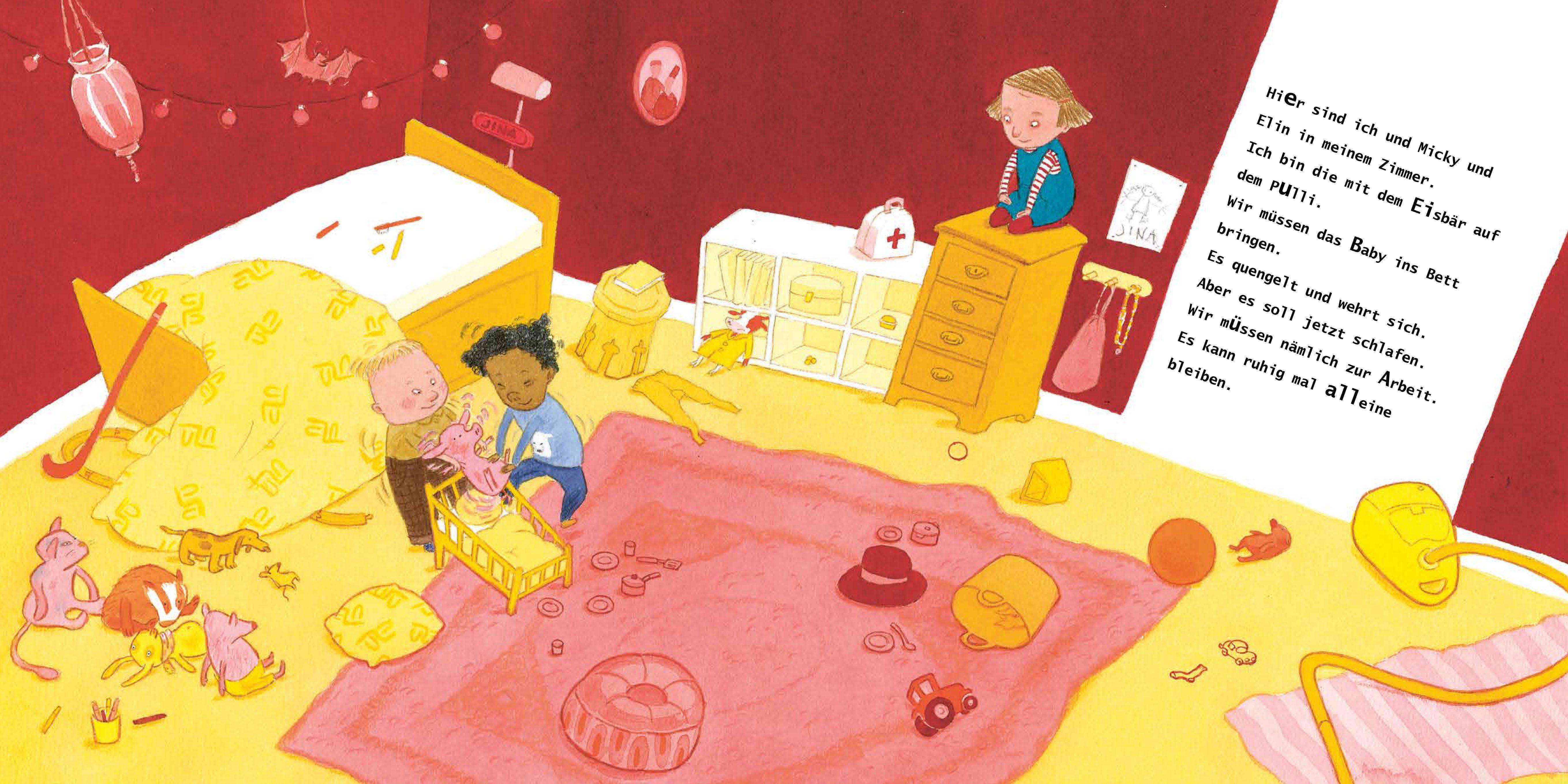 Beispielinhalt (Bild) Wir müssen zur Arbeit