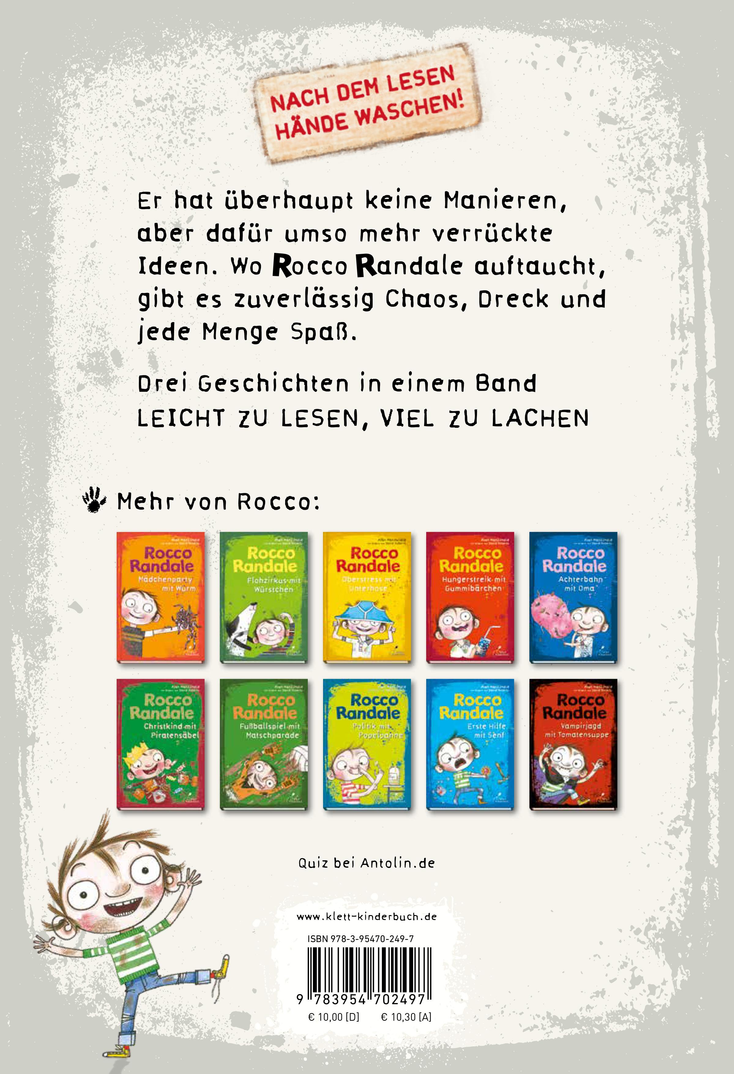 Rückseitencover Rocco Randale 11 - Zoff mit Zahnarzt