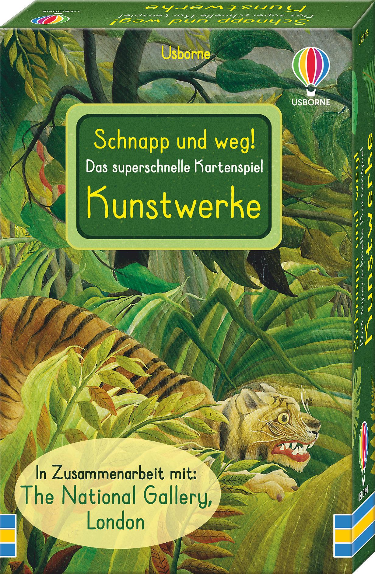 Vorderes Coverbild Schnapp und weg! Das superschnelle Kartenspiel: Kunstwerke